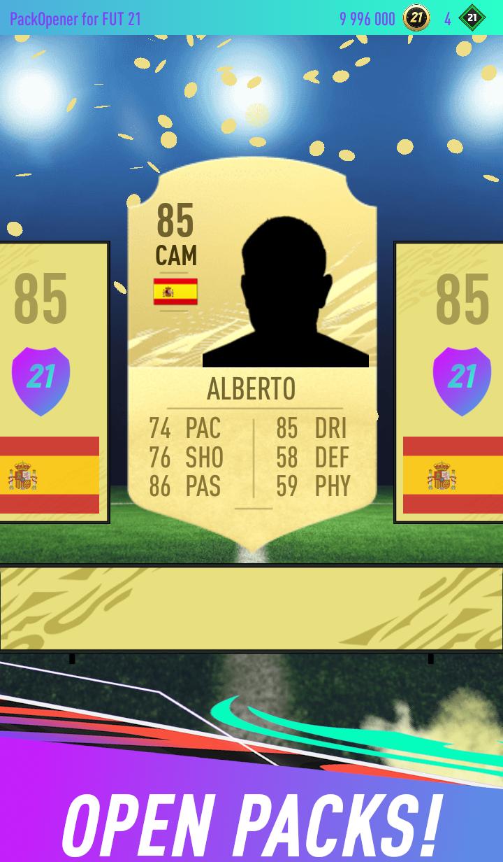Pack Opener for FUT 21 3.00 Screenshot 17