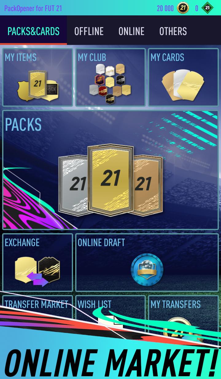Pack Opener for FUT 21 3.00 Screenshot 2