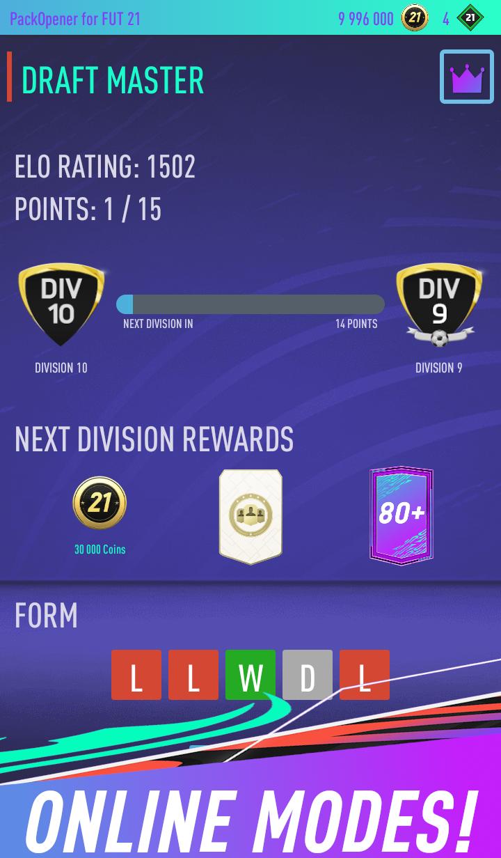 Pack Opener for FUT 21 3.00 Screenshot 22