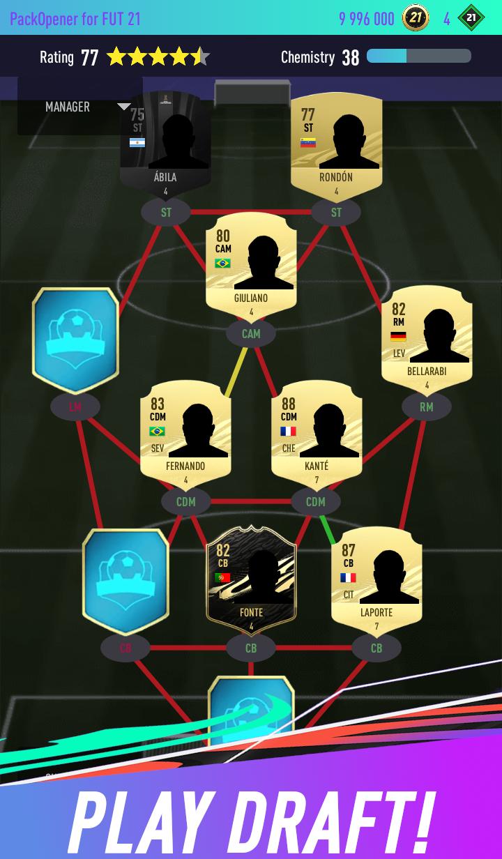 Pack Opener for FUT 21 3.00 Screenshot 3