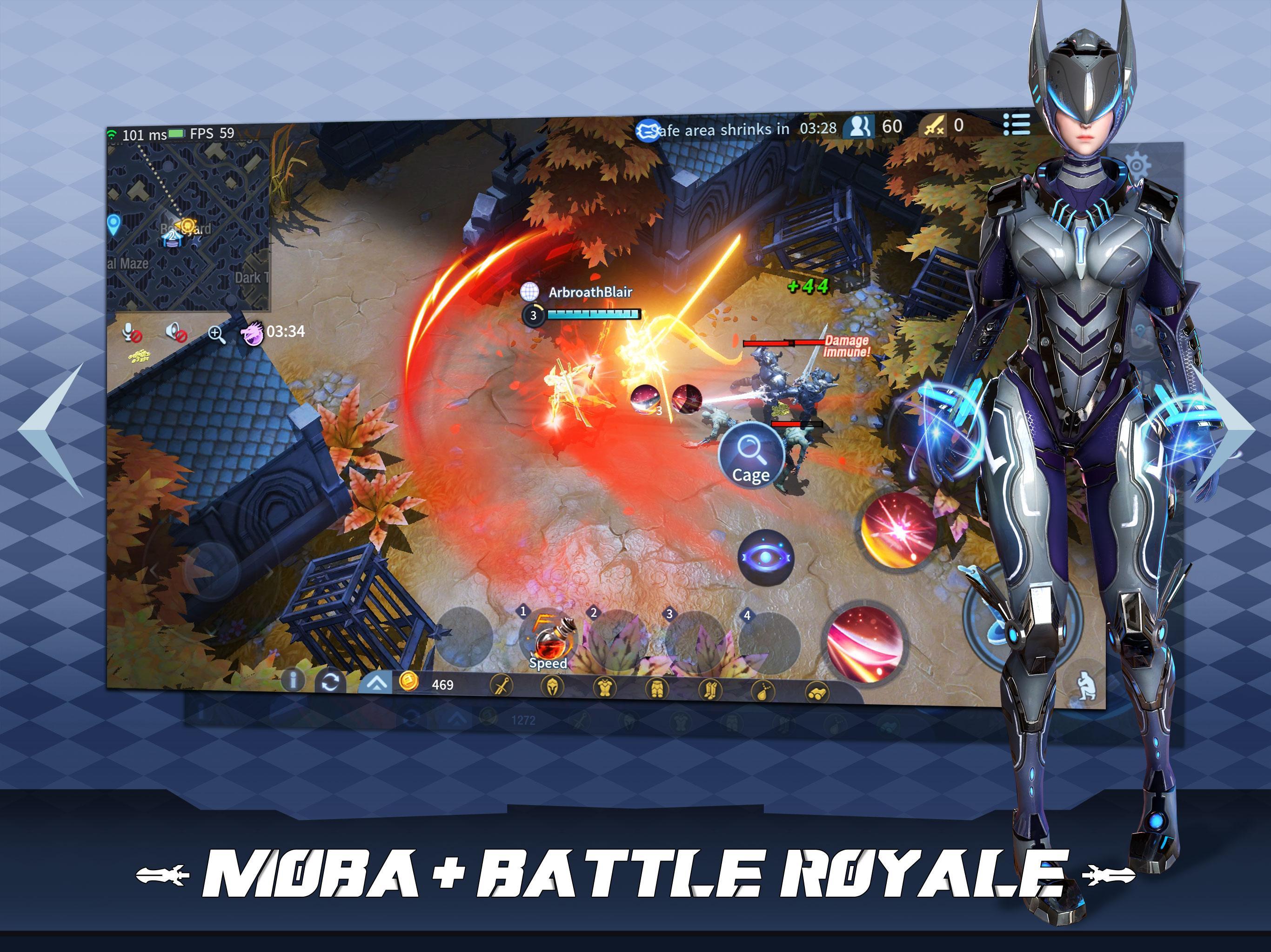Survival Heroes MOBA Battle Royale 1.8.4 Screenshot 7