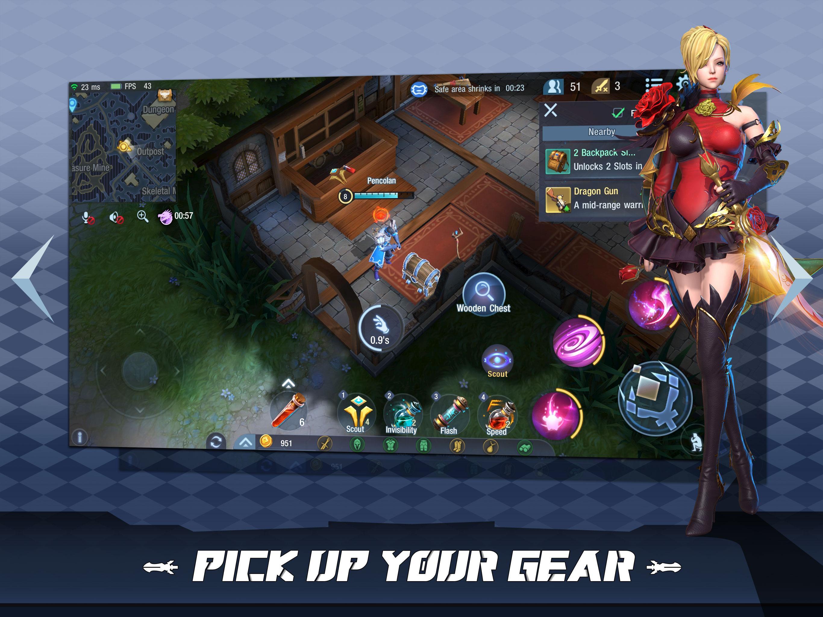 Survival Heroes MOBA Battle Royale 1.8.4 Screenshot 9