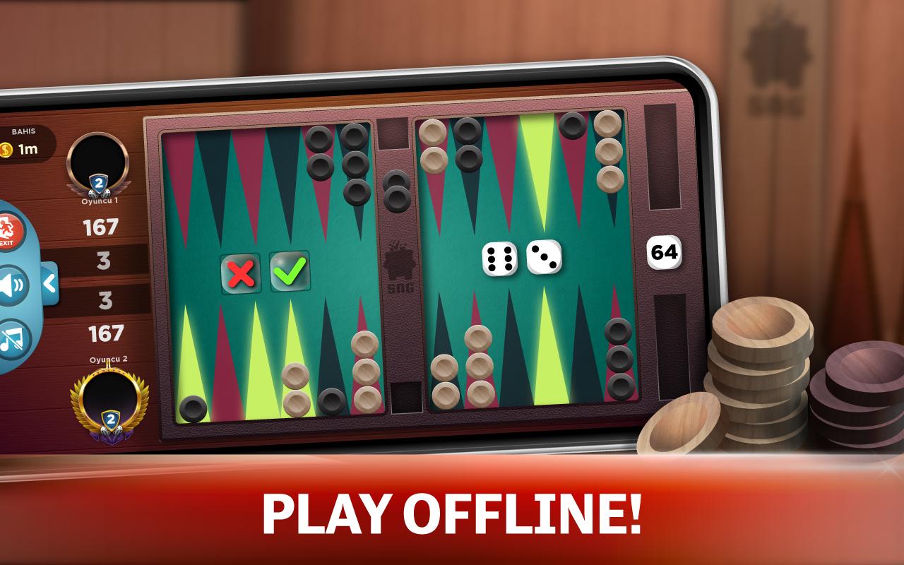 Backgammon Offline Free Board Games 1.0.1 Screenshot 14