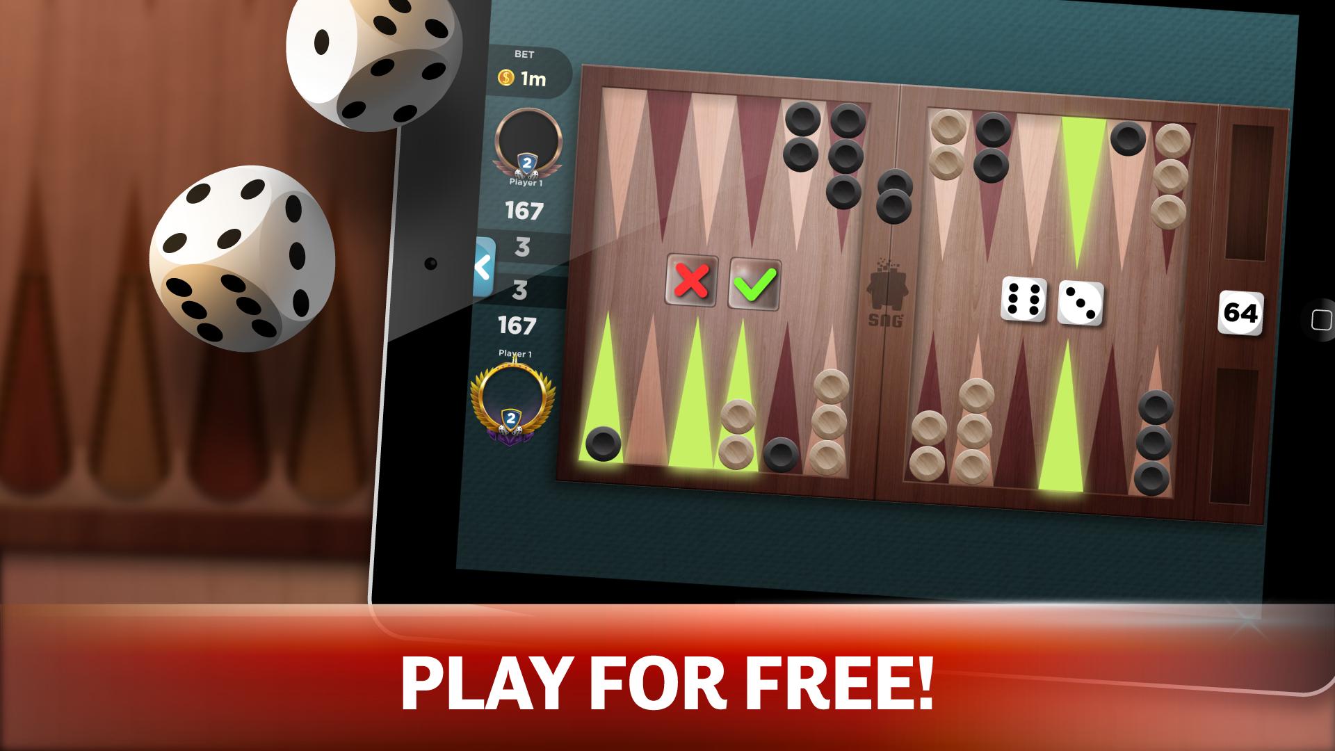 Backgammon Offline Free Board Games 1.0.1 Screenshot 2