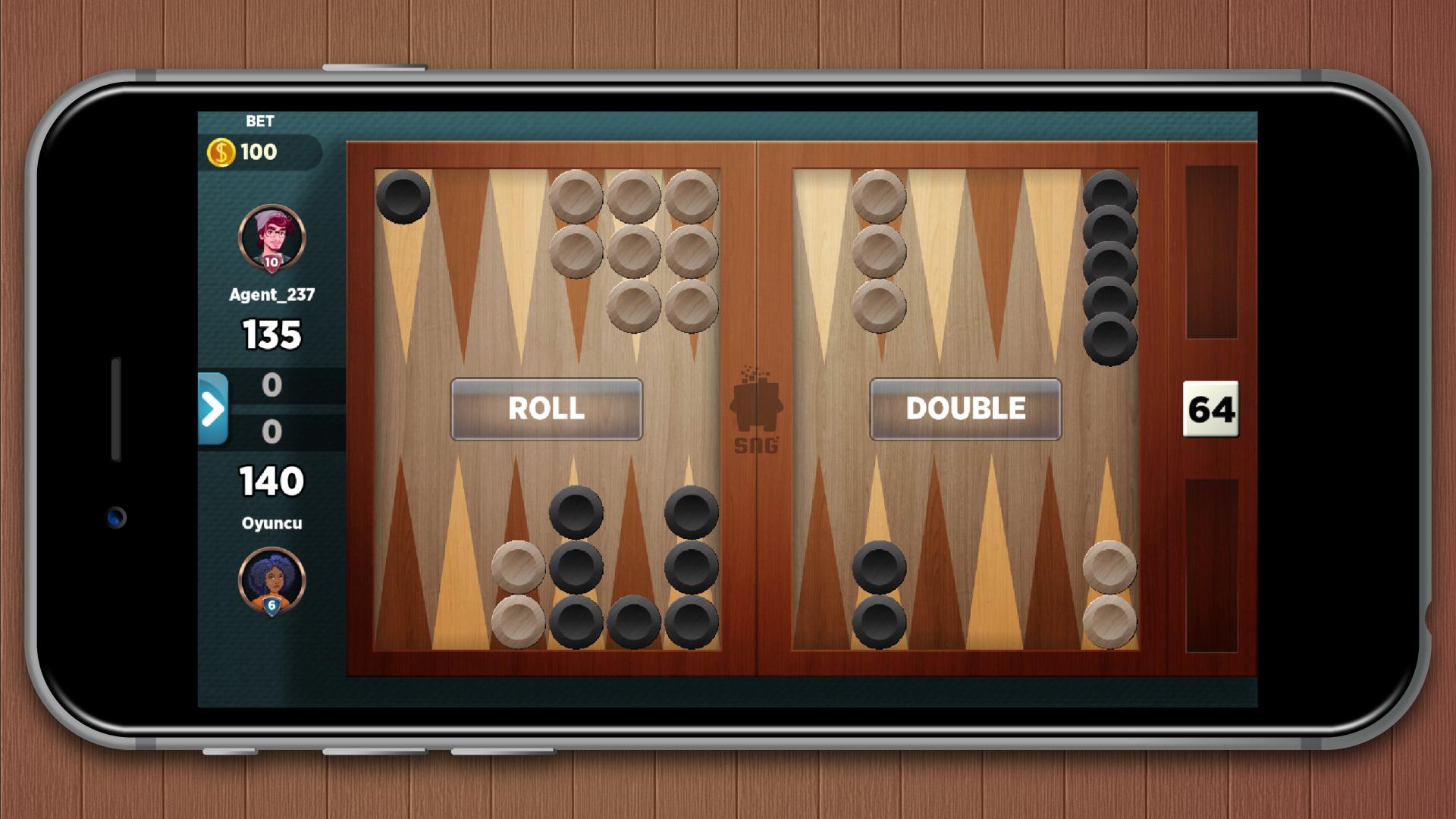 Backgammon Offline Free Board Games 1.0.1 Screenshot 6