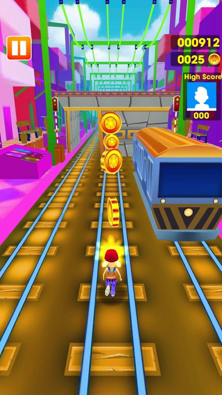 Run - Train Surfing 3D 1.2 Screenshot 1
