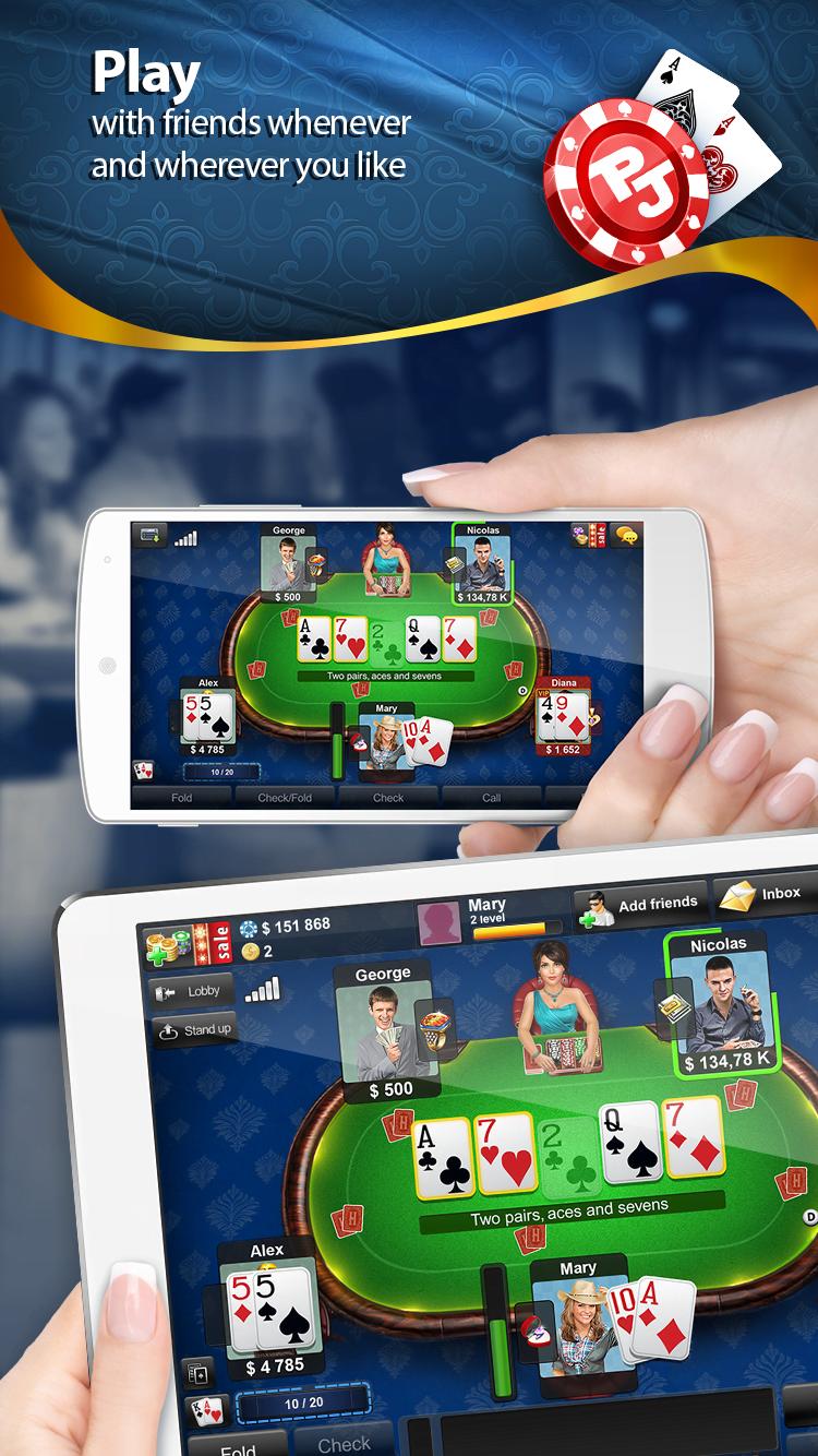Poker Jet Texas Holdem and Omaha 31.9 Screenshot 1