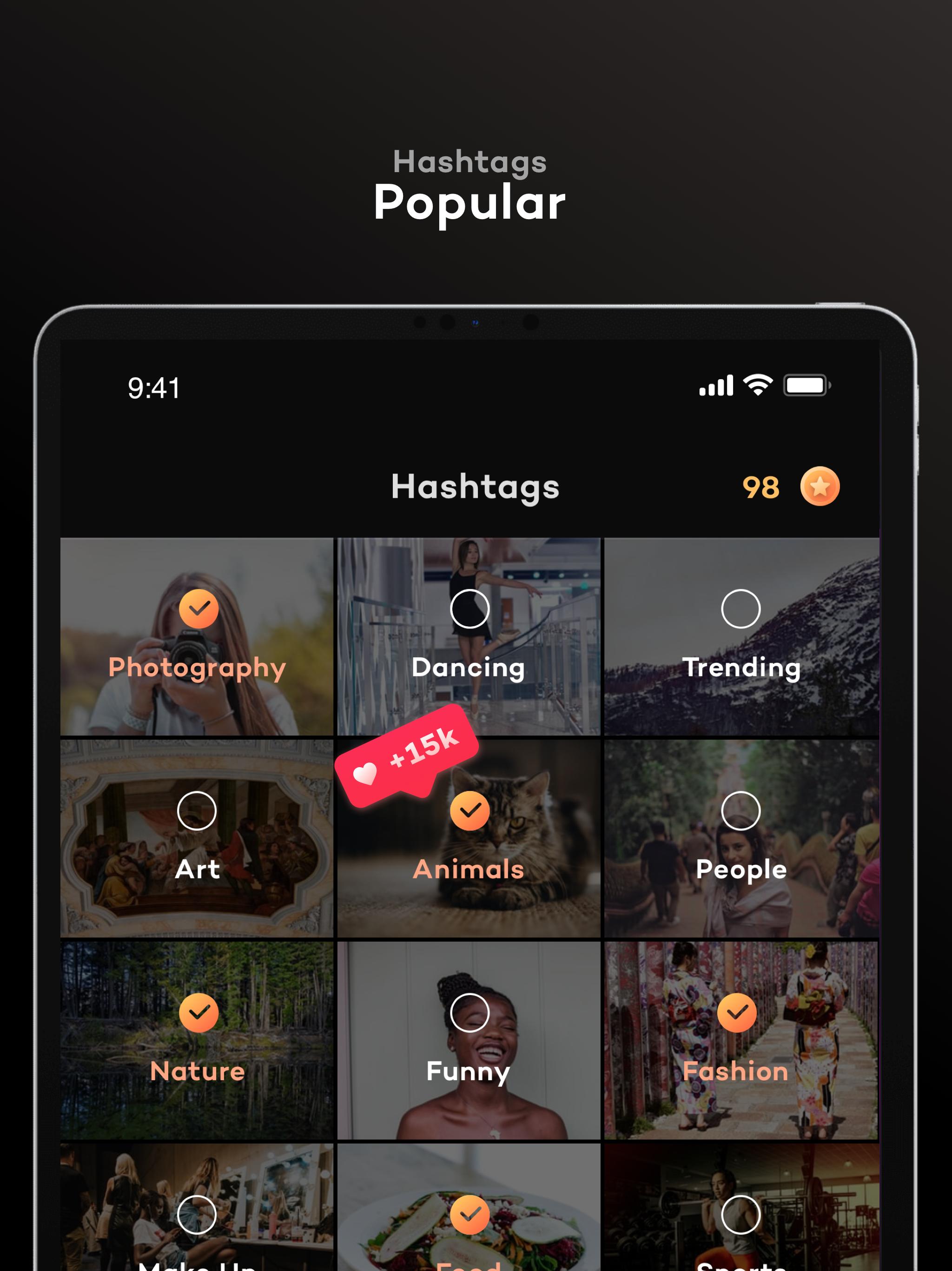 TikPlus for social profiles, likes and fans 1.0.6 Screenshot 4