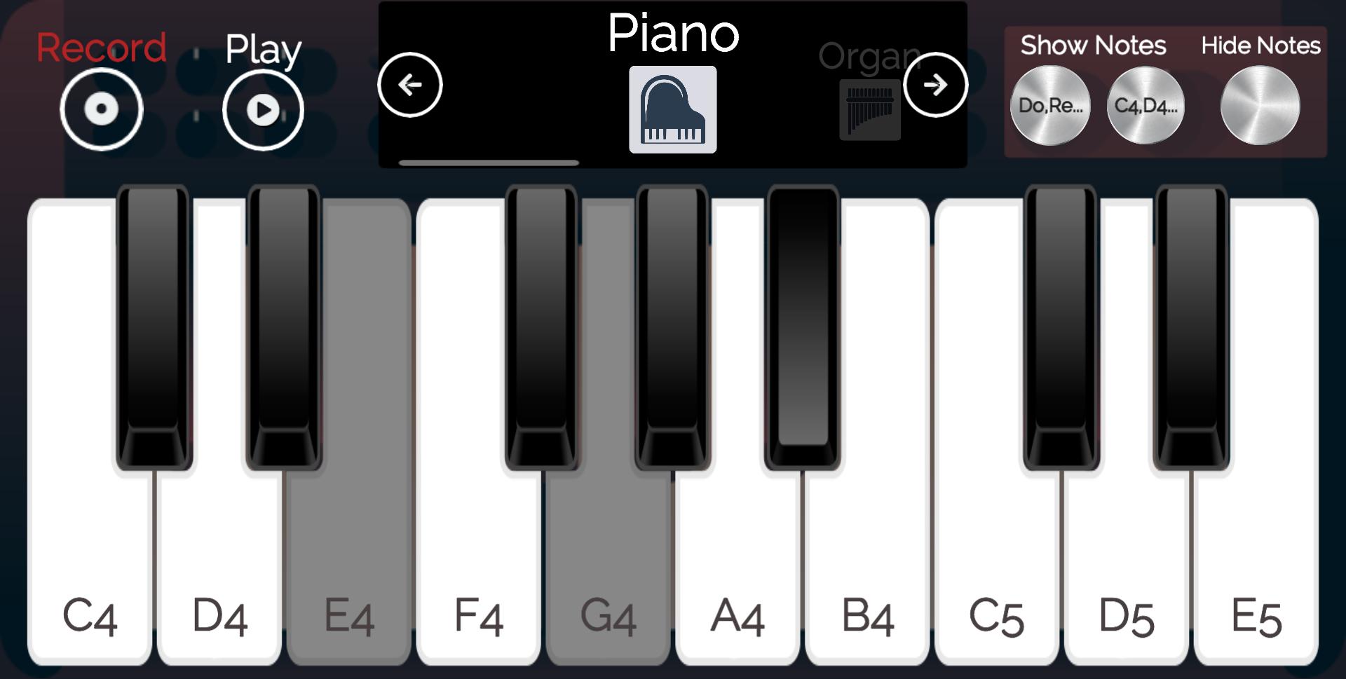 Easy Piano 1.3 Screenshot 3