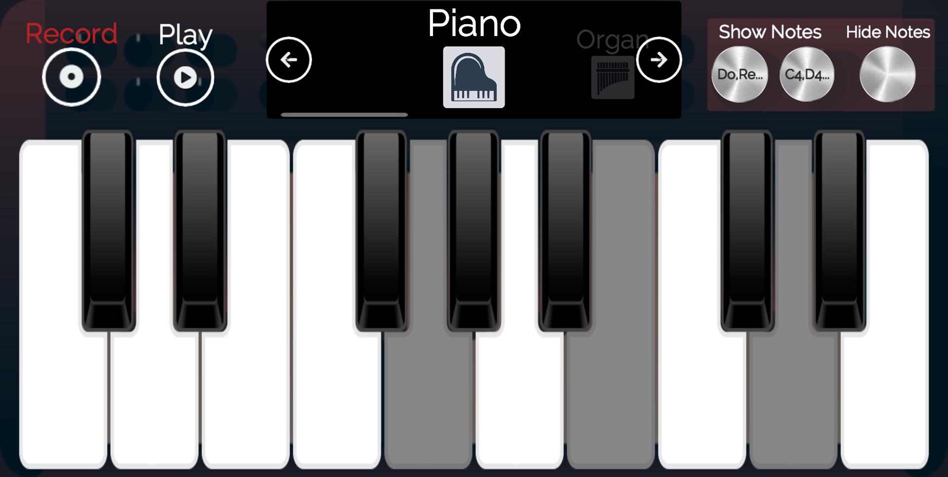 Easy Piano 1.3 Screenshot 4