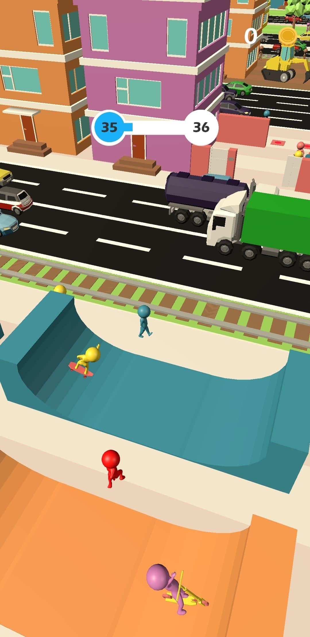 Cross The Street 3D Fun Race 1.1.0 Screenshot 2