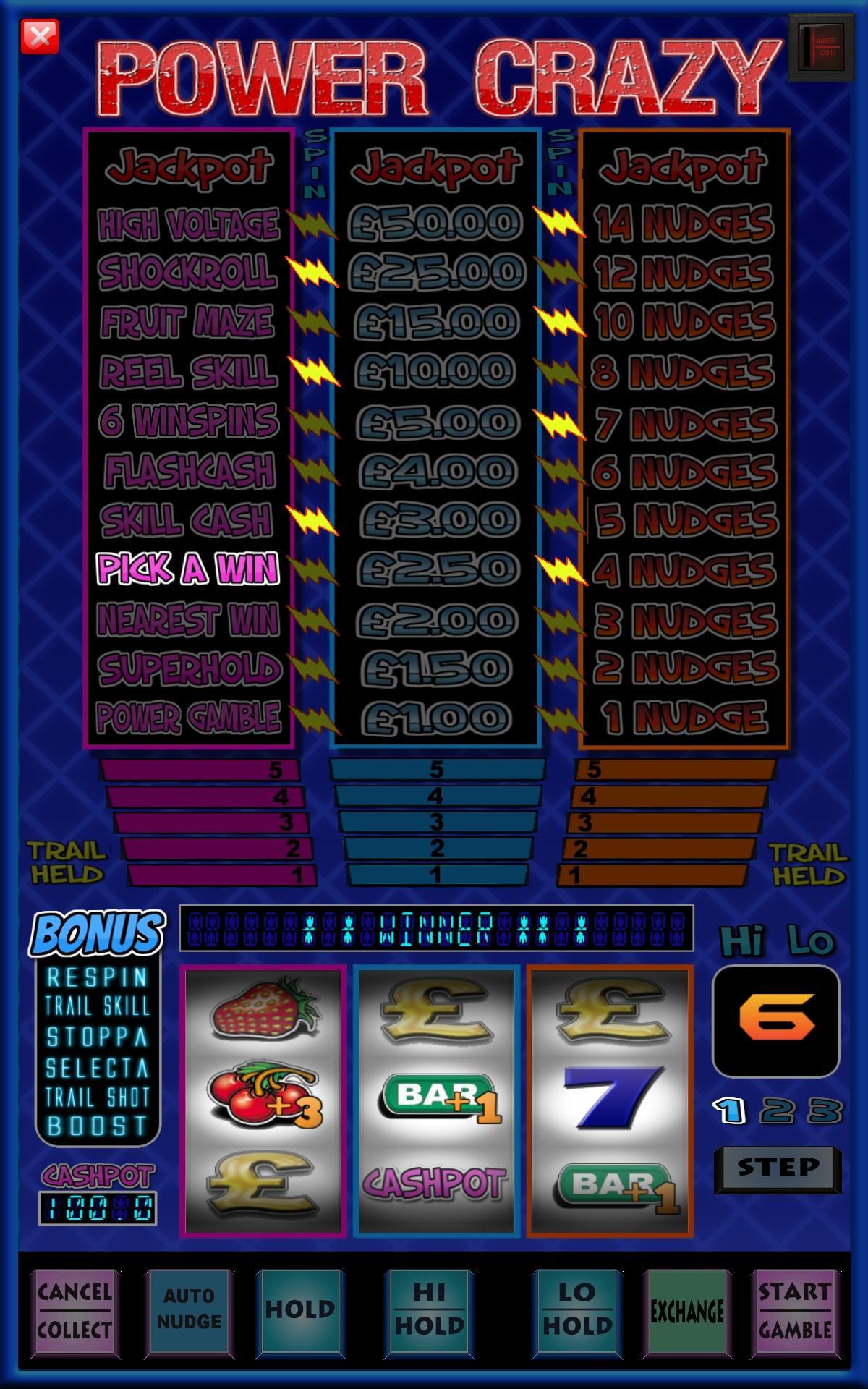 Power Crazy Fruit Machine Slots Game 1.18 Screenshot 11