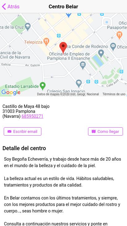 Centro Belar by Begoña Echeverría 3.0.0 Screenshot 2