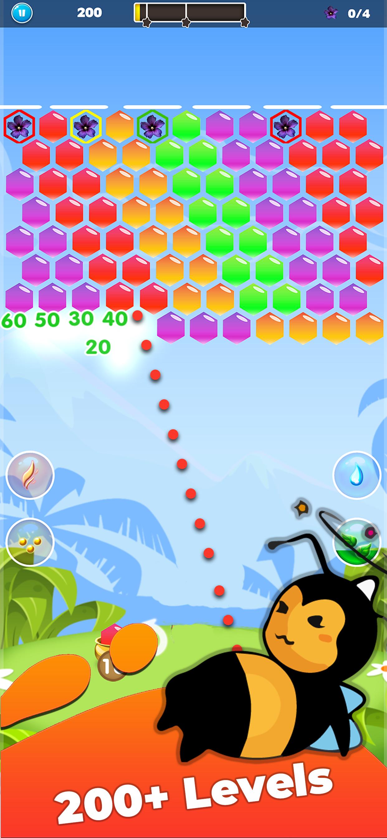 Bubble Honey Shooter 4.2 Screenshot 4