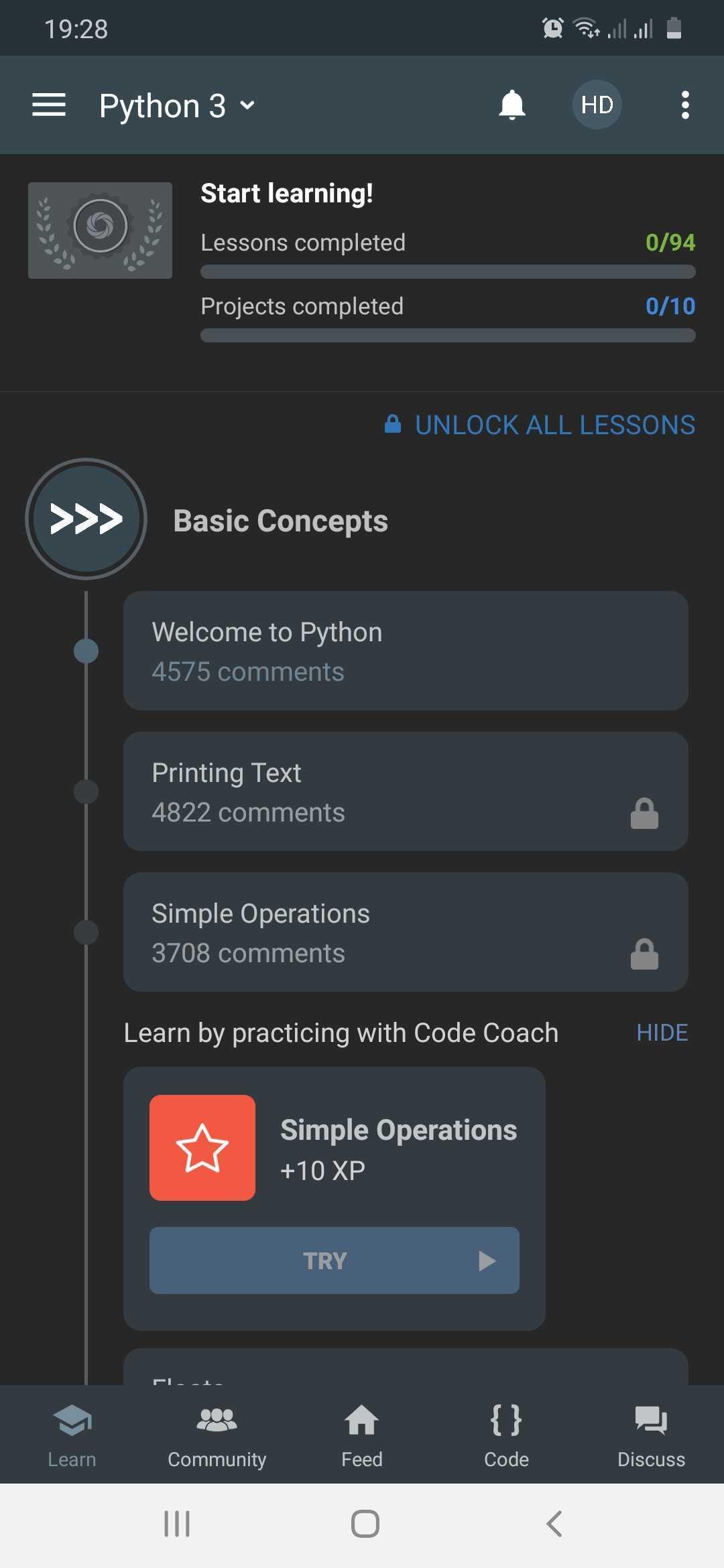 SoloLearn Learn to Code for Free 4.1.0 Screenshot 8