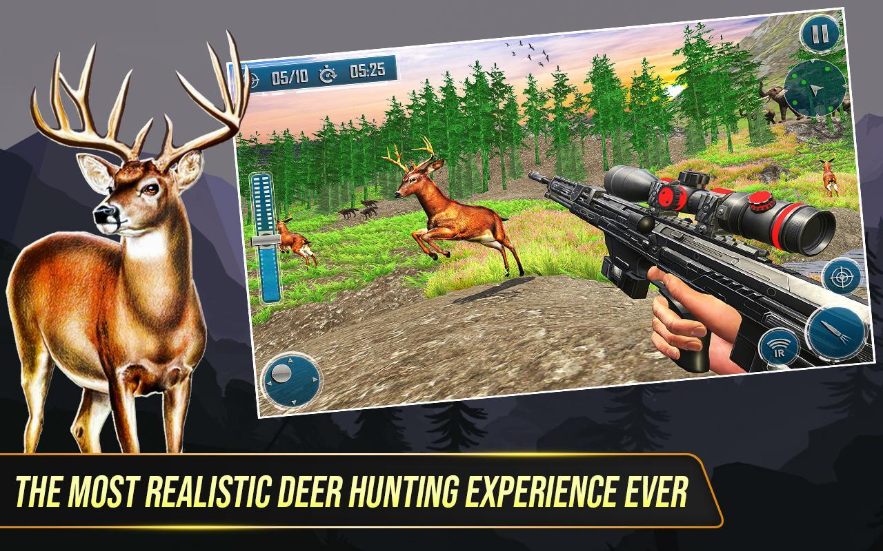 Wild Deer Hunting Adventure Animal Shooting Games 1.0.29 Screenshot 1
