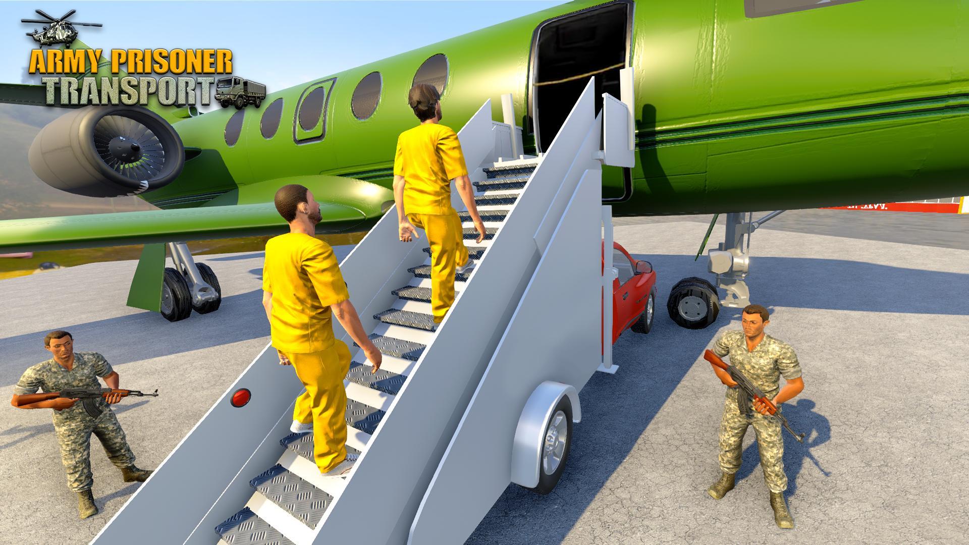 Army Prisoner Transport: Truck & Plane Crime Games 1.1.13 Screenshot 1