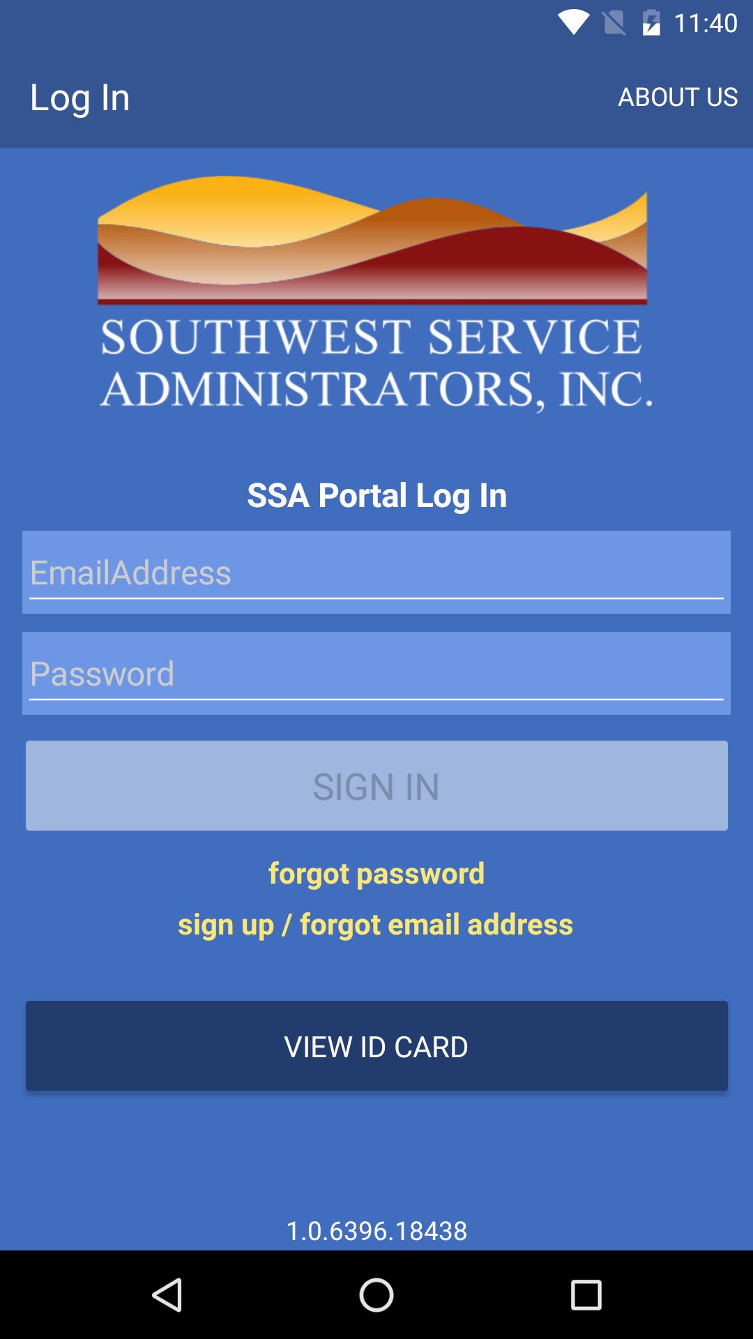 SSA Portal 1.0.273 Screenshot 1