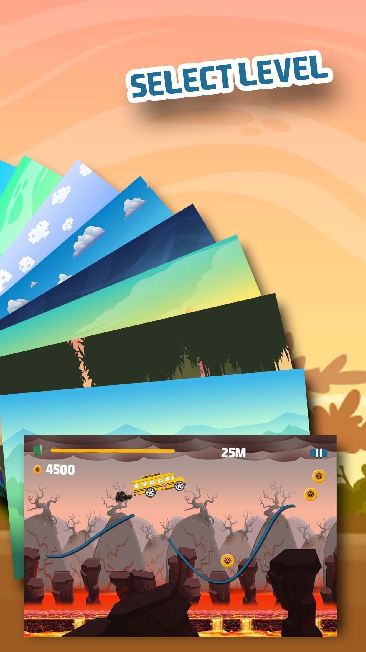 Draw the Road - Hill Climbing 1.0 Screenshot 3