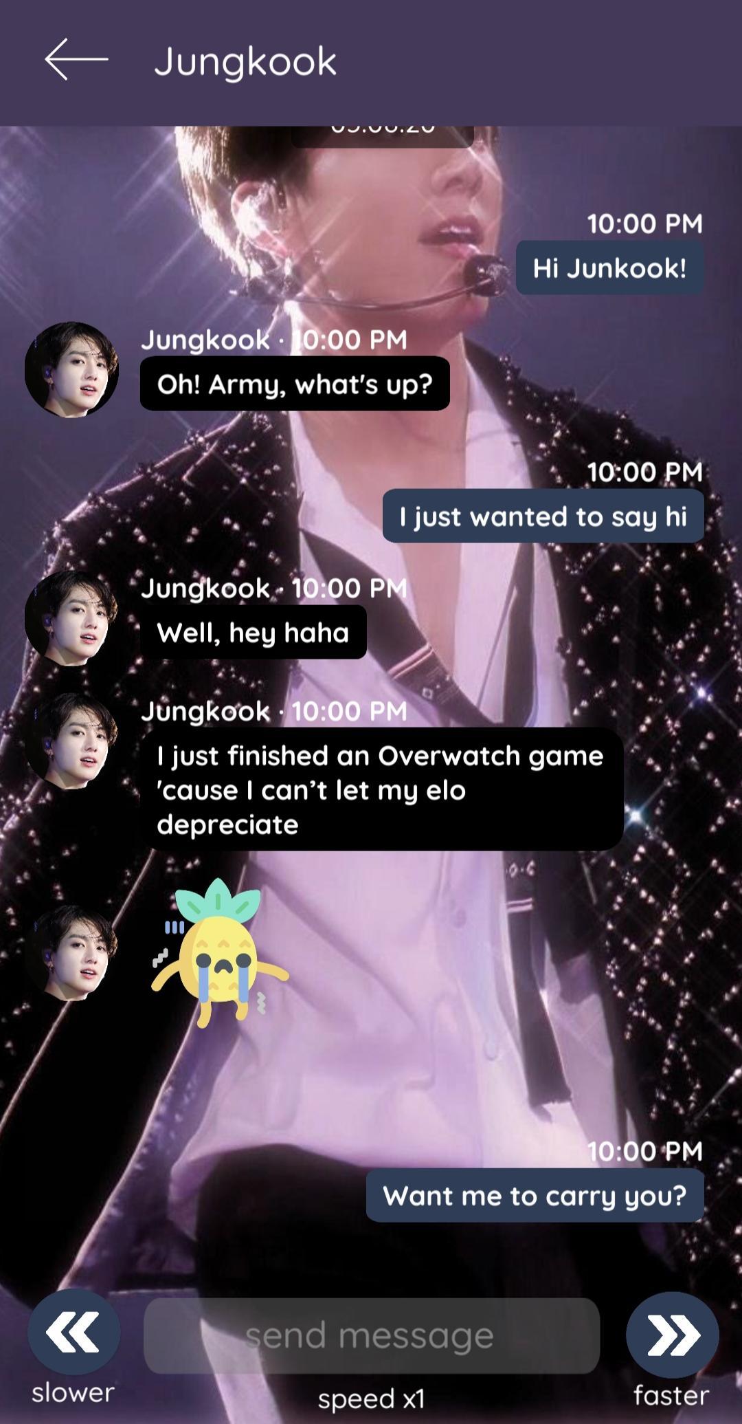 BTS Messenger 3 (simulator) 0.3 Screenshot 7