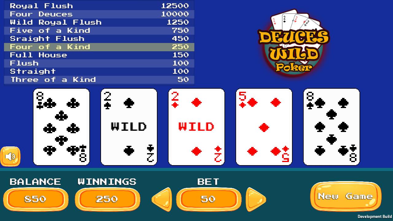 Deuces Wild Offline Video Poker 1.3.6 Screenshot 2