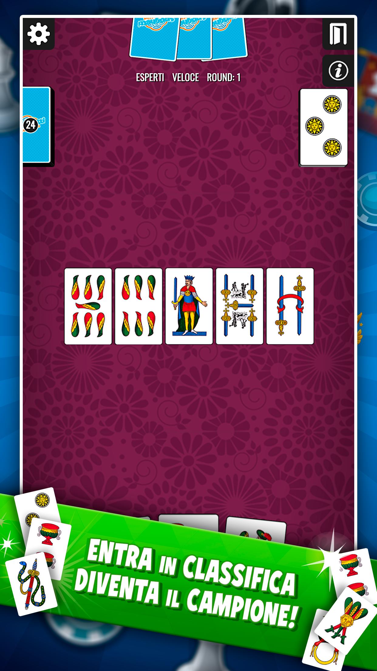 Assopiglia Più Giochi di Carte 3.1.7 Screenshot 2