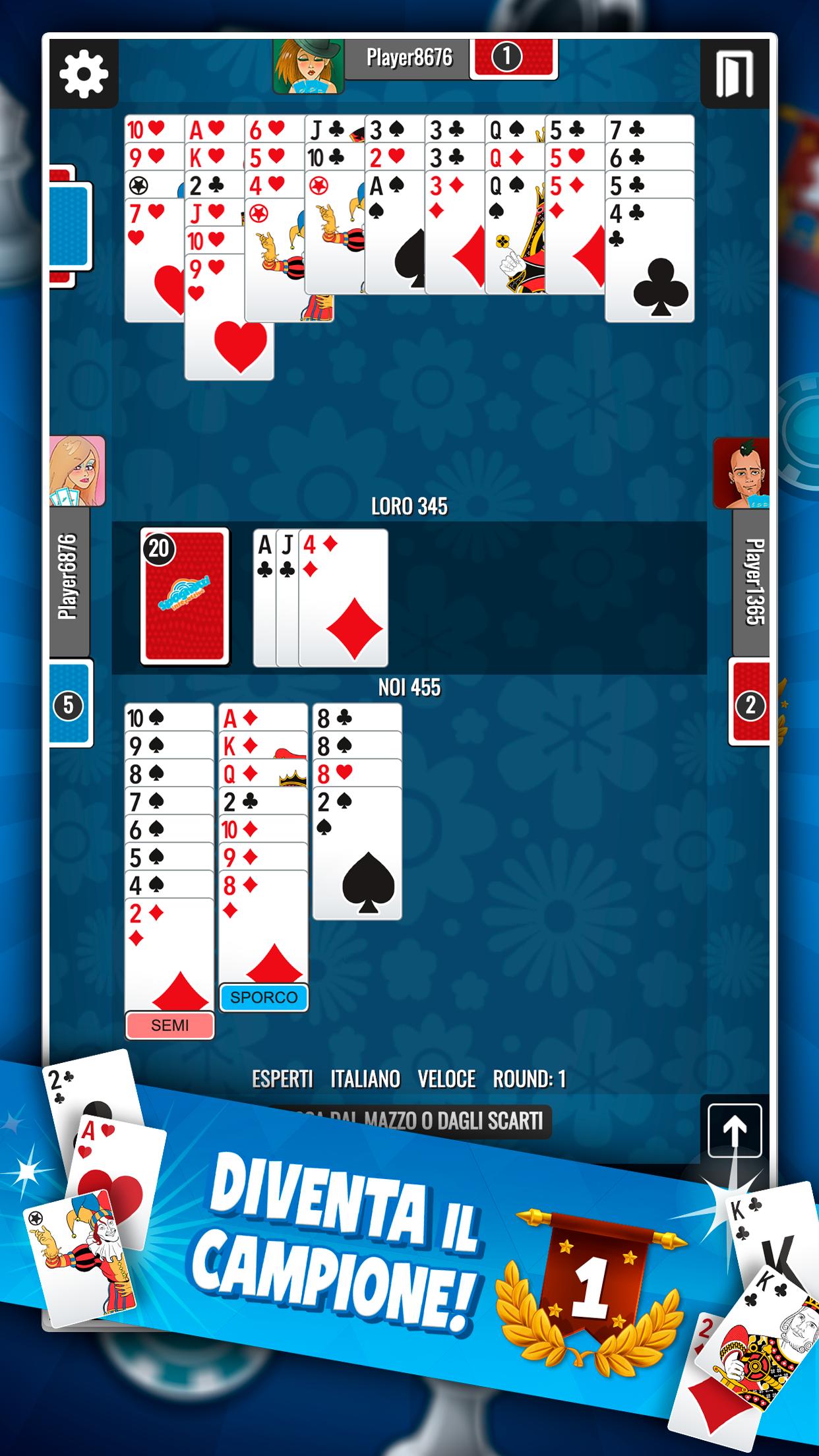 Burraco Più Giochi di Carte Social 3.1.6 Screenshot 3