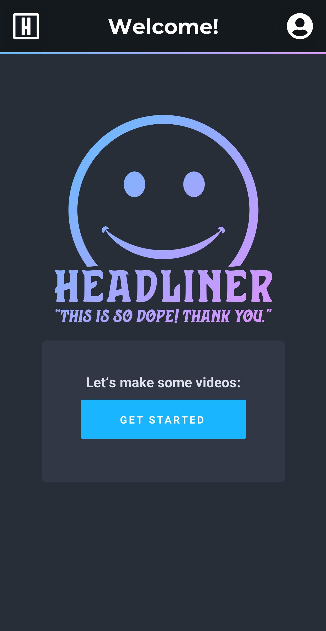 Voice headliner app. Headliner приложение. Headliner перевод. Хедлайнер видео.