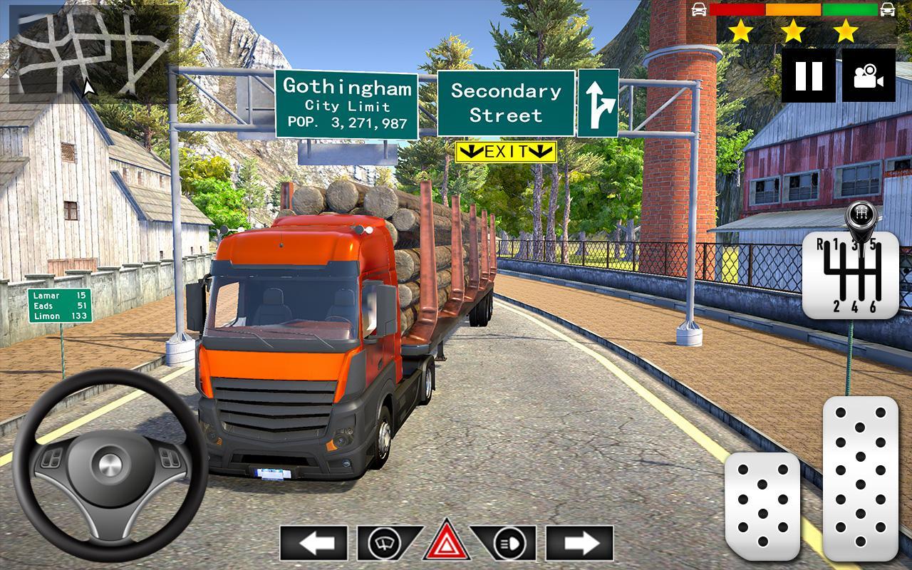 Cargo Delivery Truck Parking Simulator Games 2020 1.22 Screenshot 4