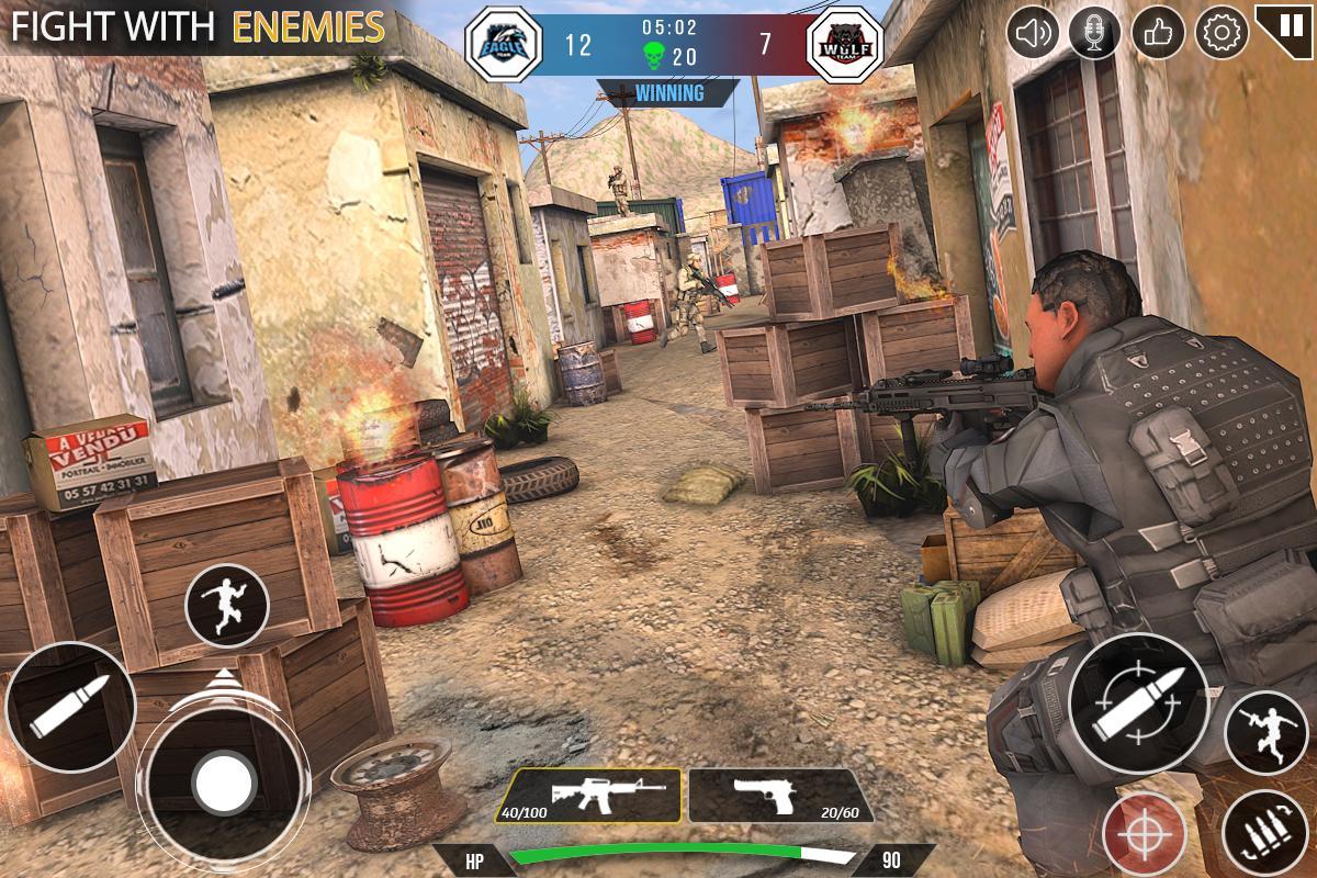 Immortal Squad 3D Free Game: New Offline Gun Games 20.4.1.4 Screenshot 13