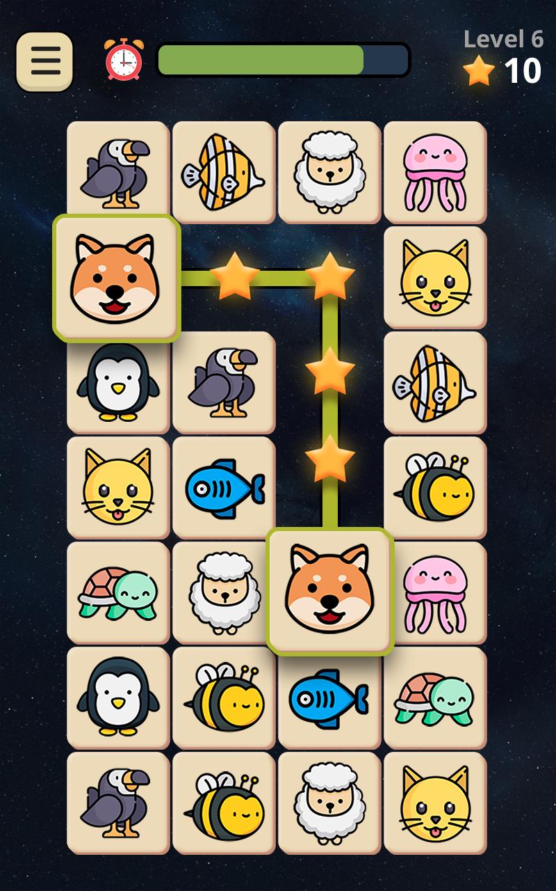 Connect Animal Onet Matching Puzzle 1.0.6 Screenshot 1