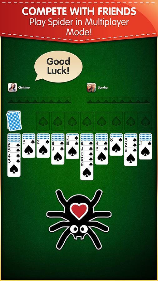 Spider Solitaire (Free, no Ads) 1.0.5 Screenshot 1