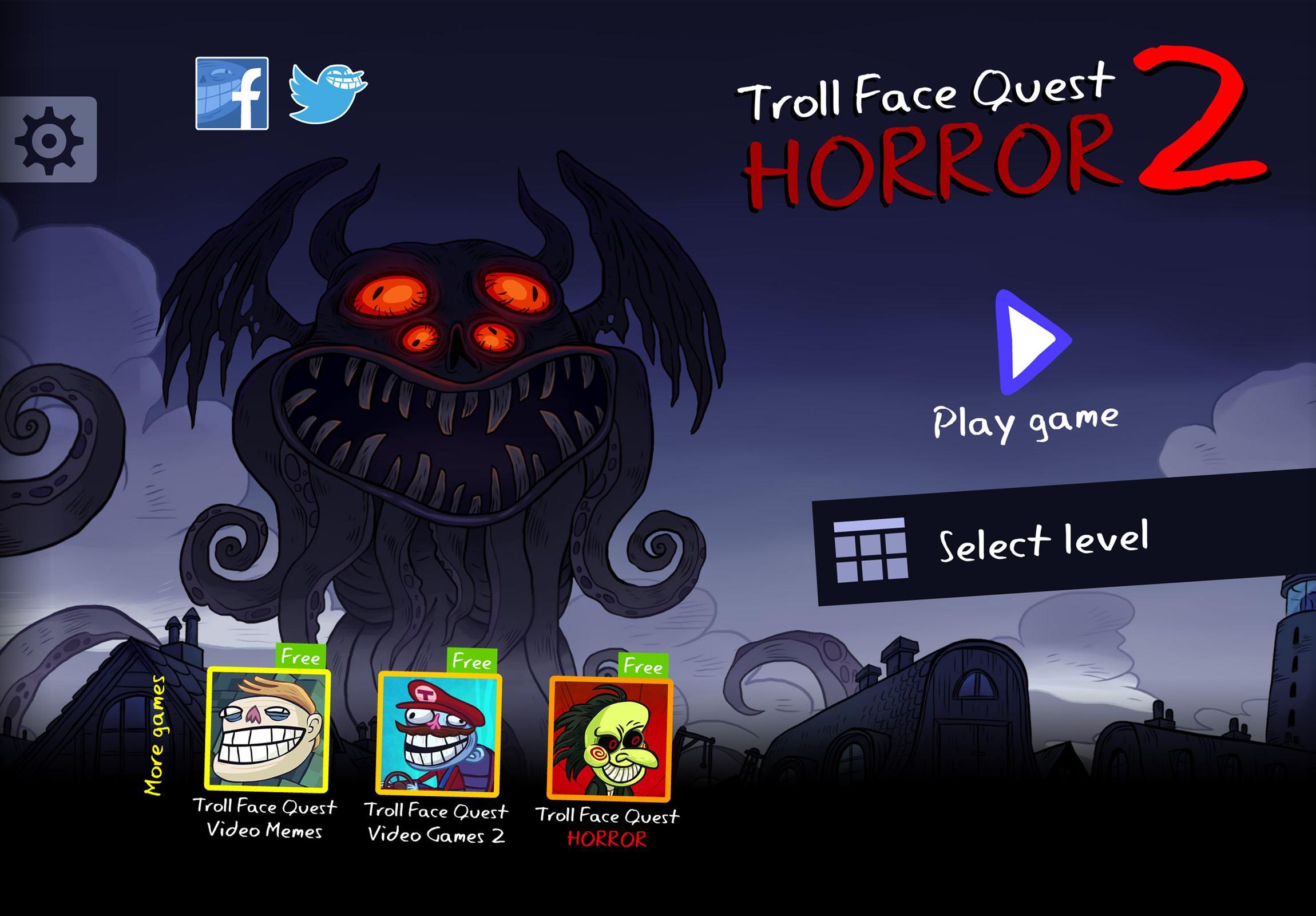 Troll Face Quest Horror 2: 🎃Halloween Special🎃 2.2.0 Screenshot 1