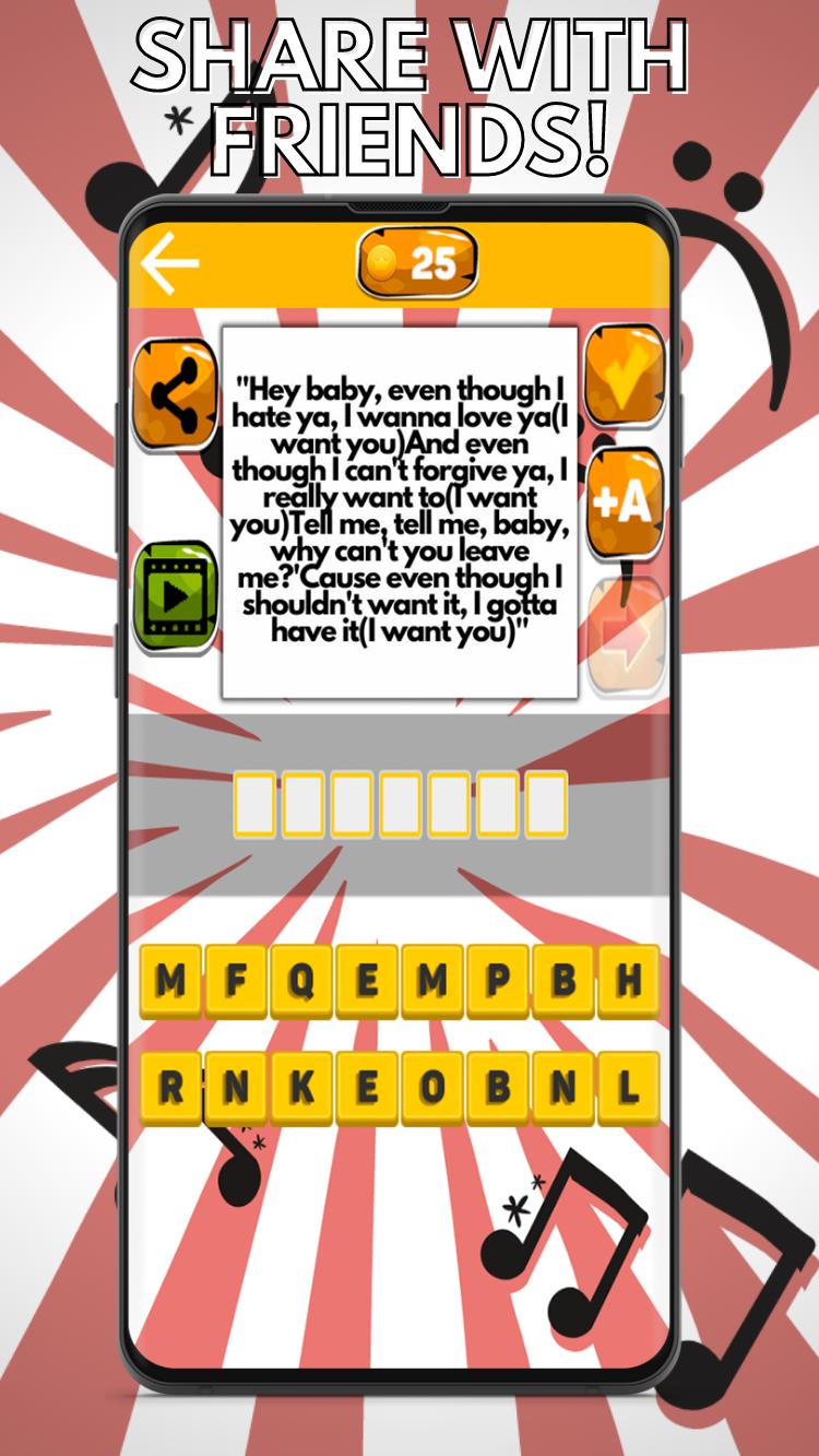 Ariana Grande Quiz Games lyrics Song 2021 1 Screenshot 5