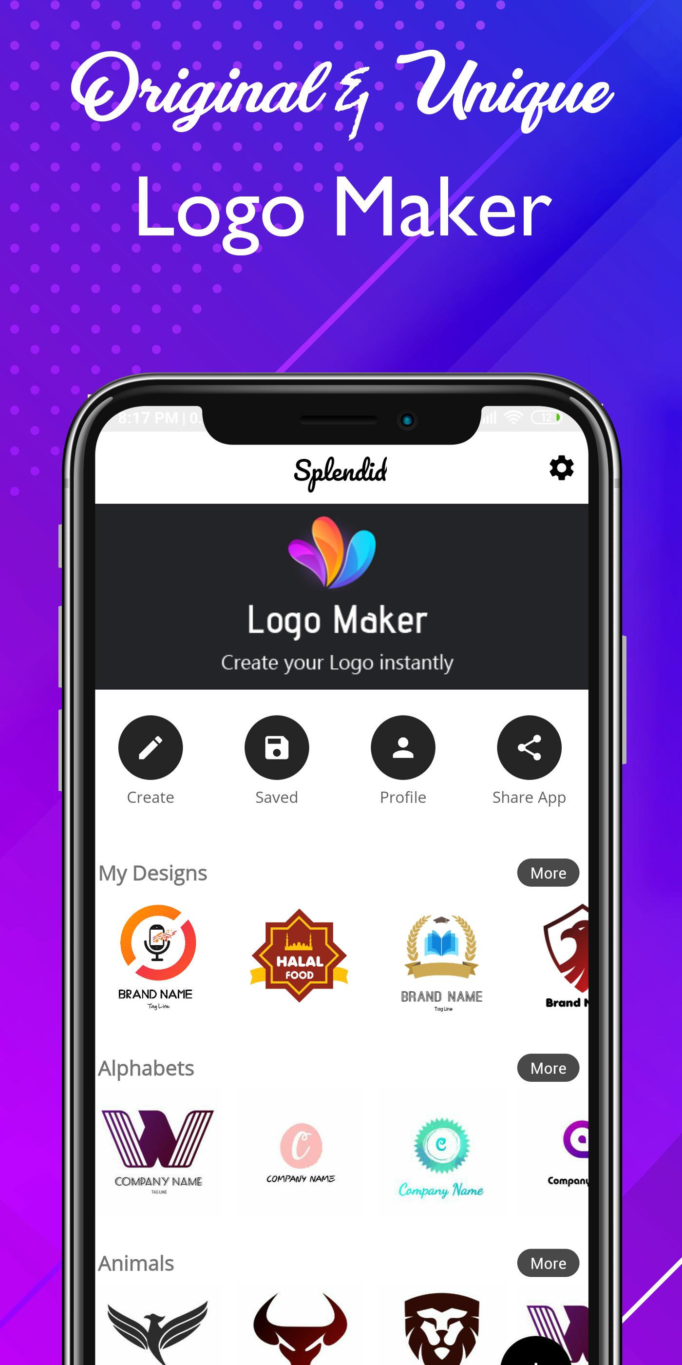Logo maker 2020 3D logo designer, Logo Creator app 1.23 Screenshot 2