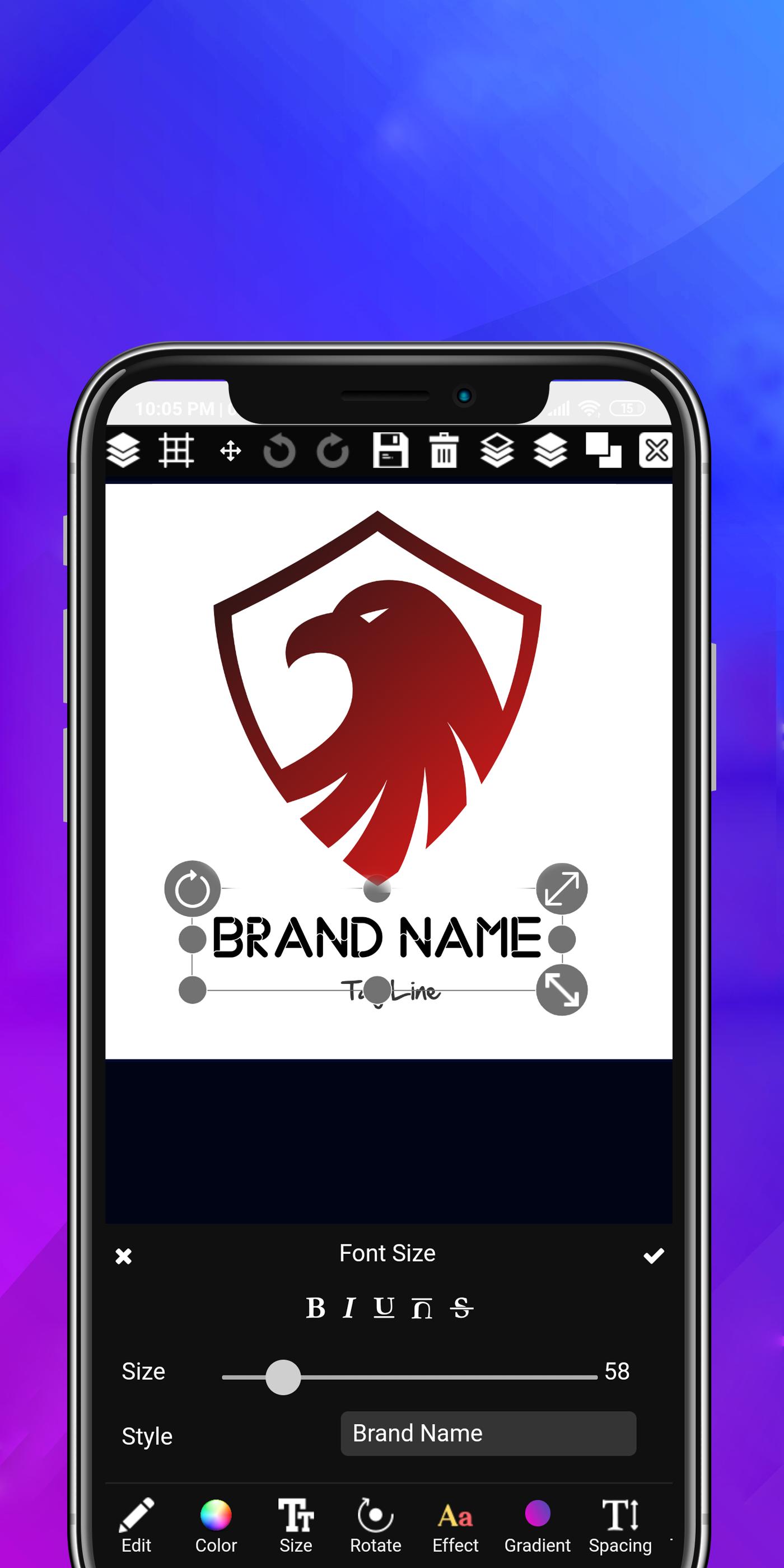 Logo maker 2020 3D logo designer, Logo Creator app 1.23 Screenshot 8