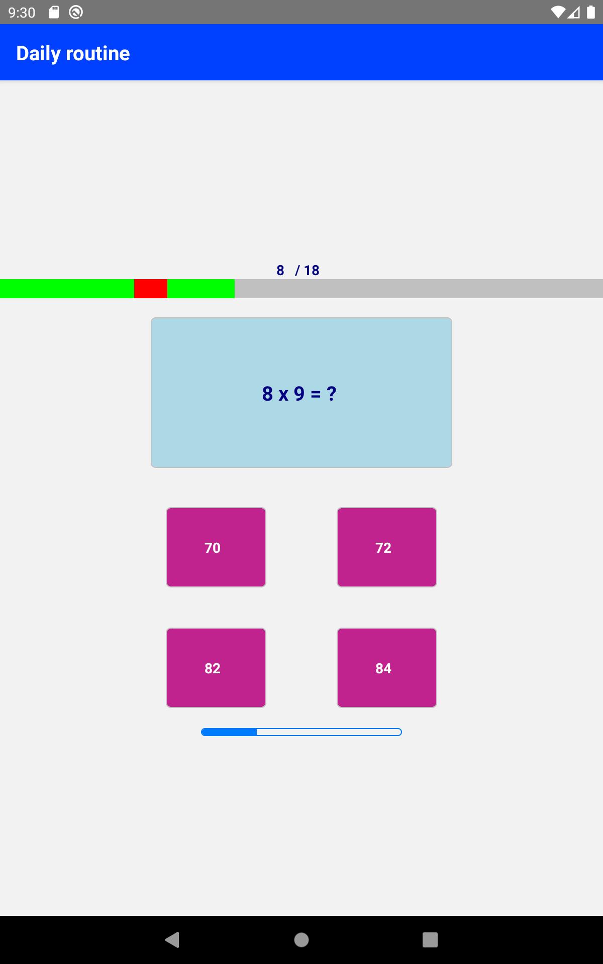 9x9 - Game of multiplication tables 1.0.47 Screenshot 11