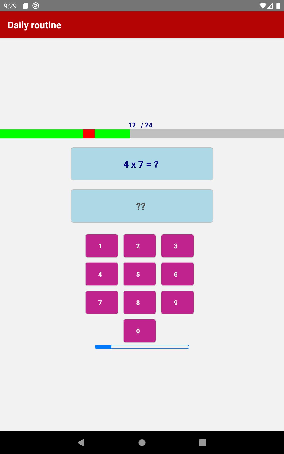 9x9 - Game of multiplication tables 1.0.47 Screenshot 12