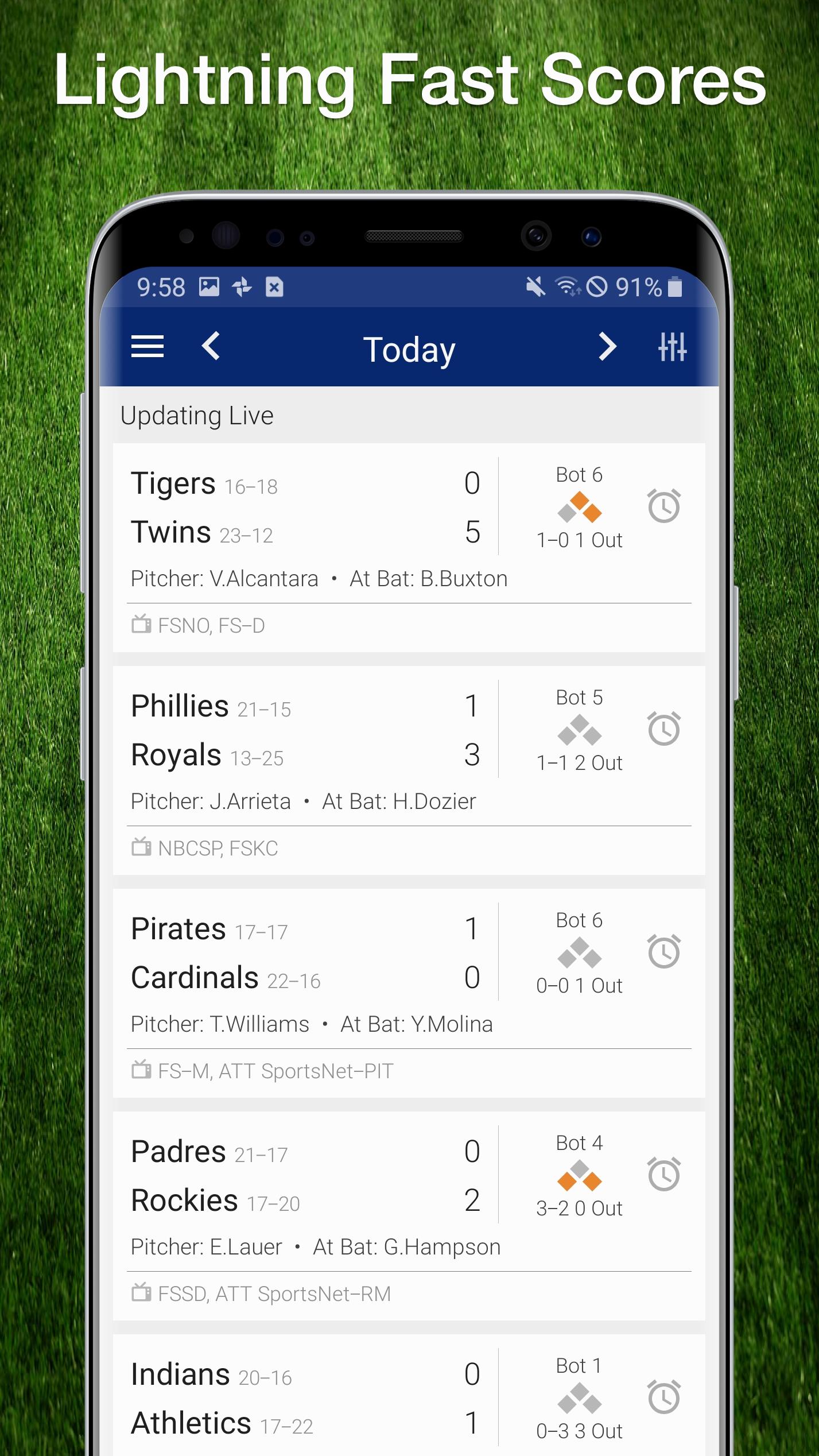 Rockies Baseball Live Scores, Stats, Plays, Games 9.0.14 Screenshot 2