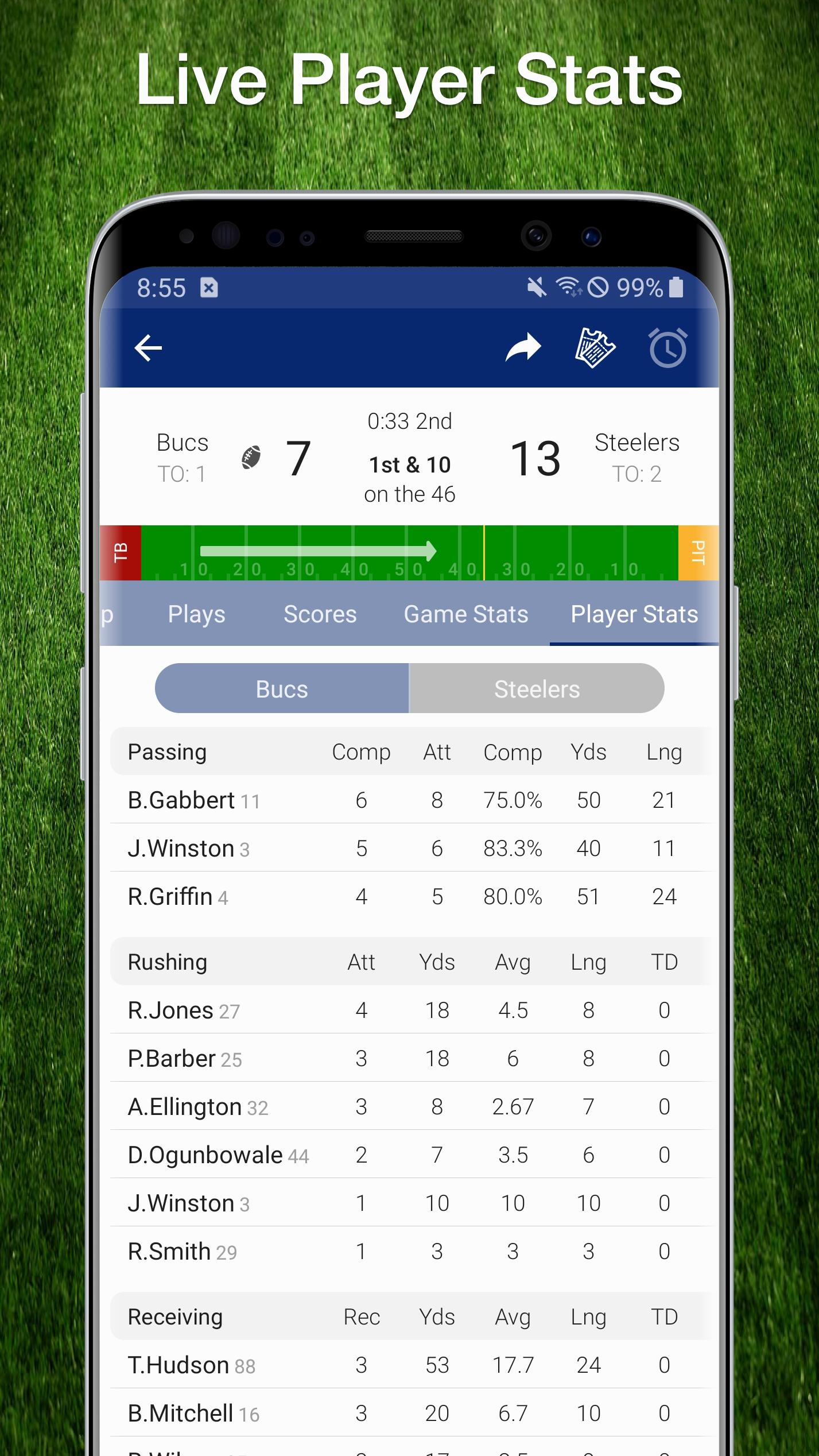 Vikings Football Live Scores, Stats, & Games 9.1.3 Screenshot 3