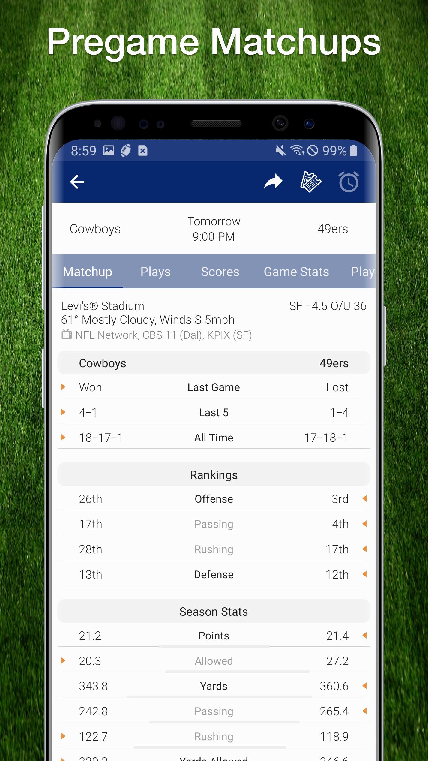 Vikings Football Live Scores, Stats, & Games 9.1.3 Screenshot 7