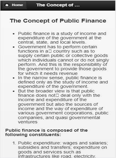 Public Finance 3.0.0 Screenshot 9