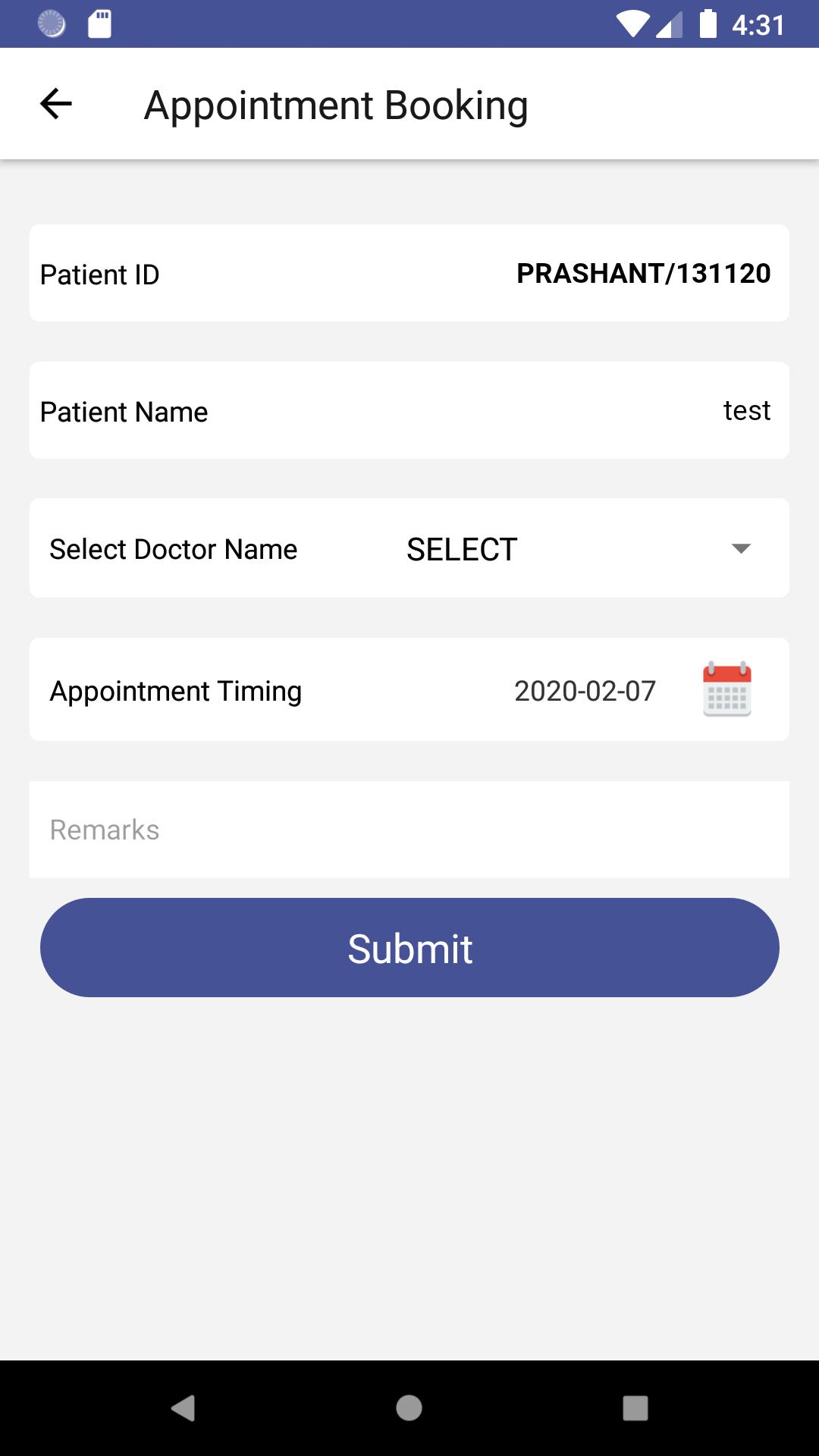 Prashant Hospital Patient Portal 1.1.1 Screenshot 6