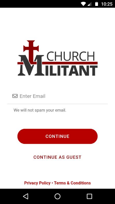 Church Militant 3.0.3 Screenshot 1