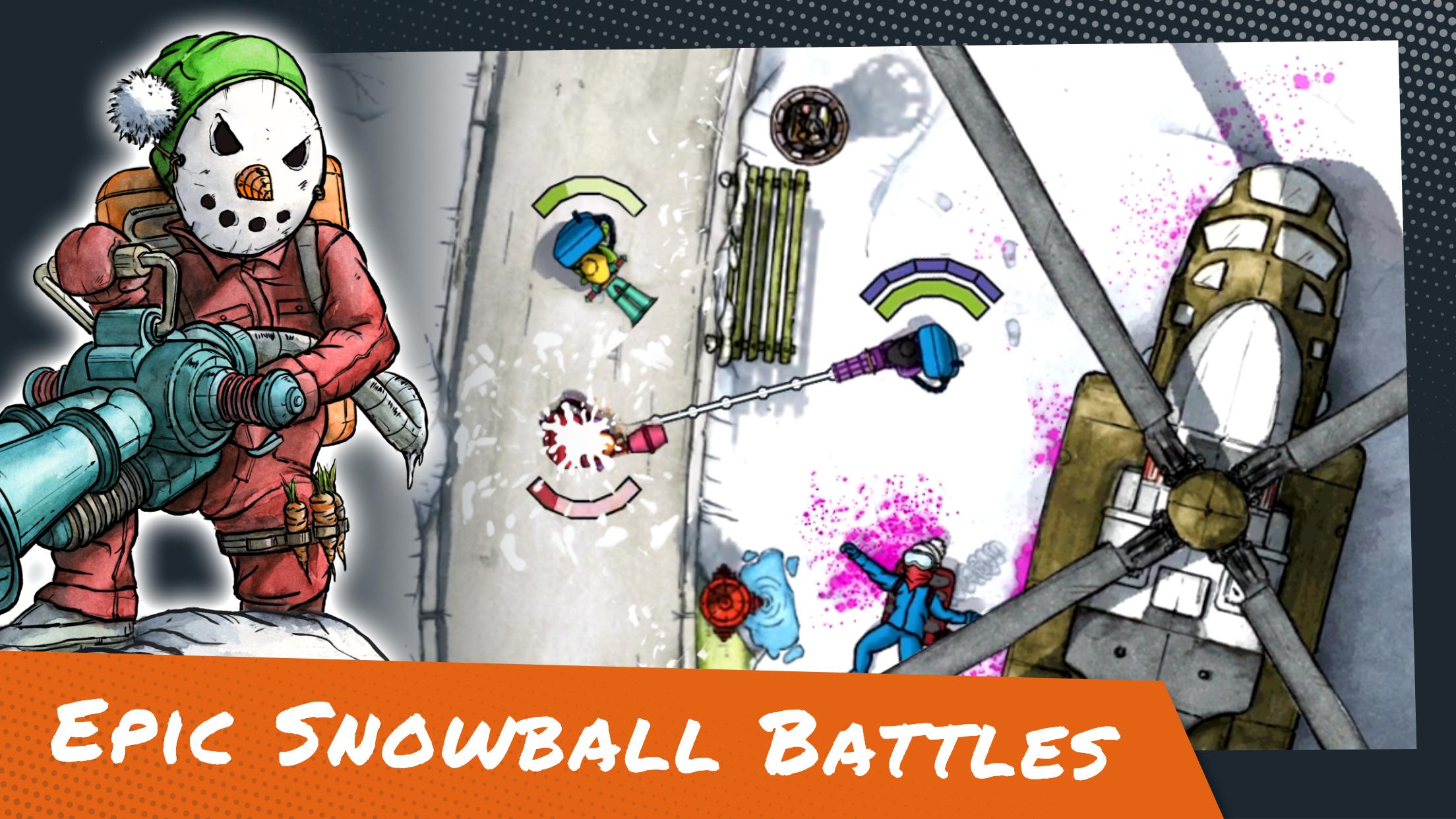 Snowsted Royale Arcade Multiplayer 2D Shooter 1.6.15 Screenshot 1