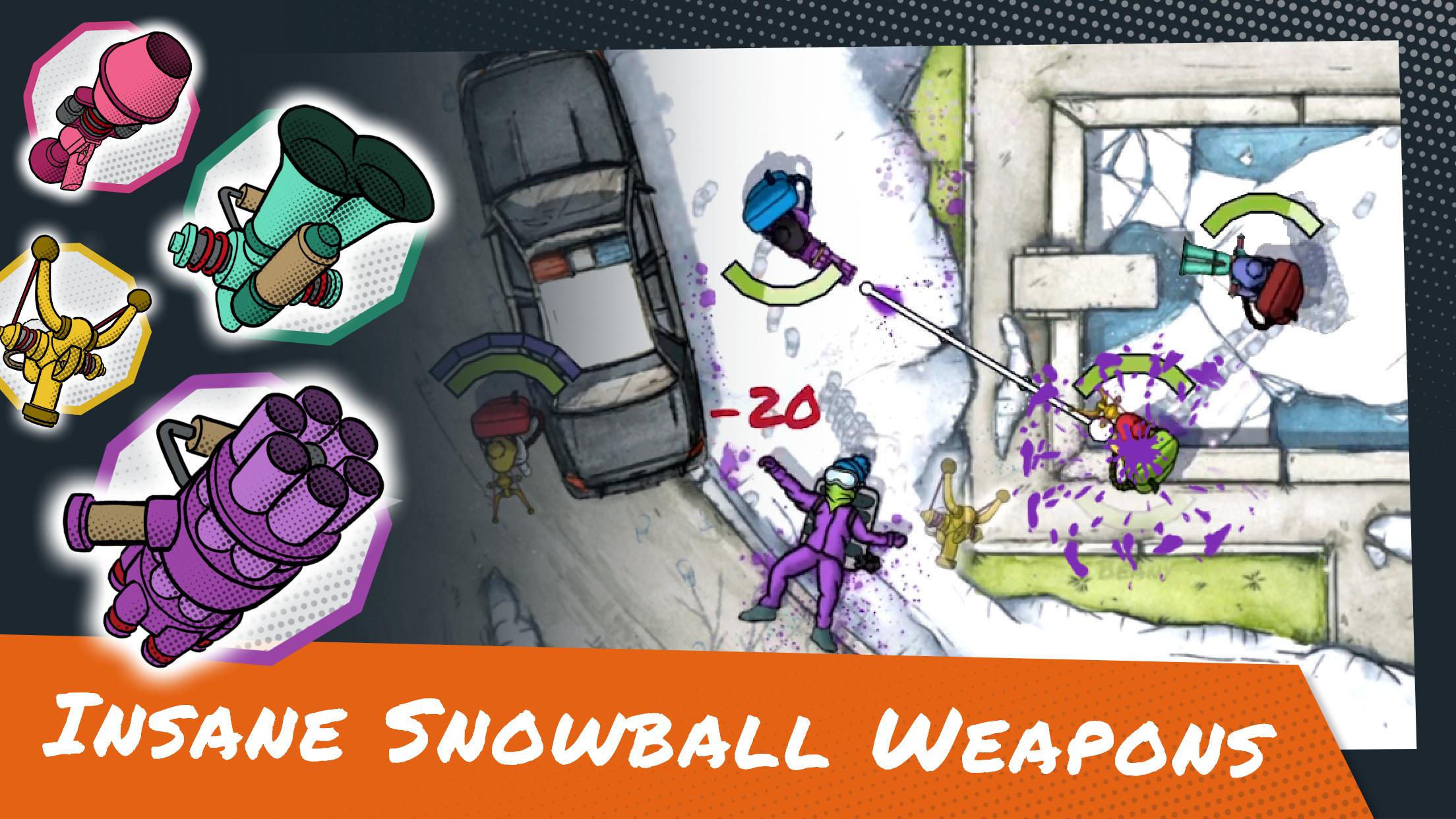 Snowsted Royale Arcade Multiplayer 2D Shooter 1.6.15 Screenshot 3
