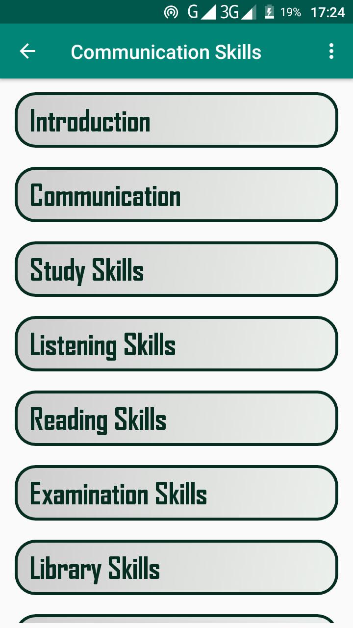 Communication Skills Notes (OFFLINE) 1.0 Screenshot 1