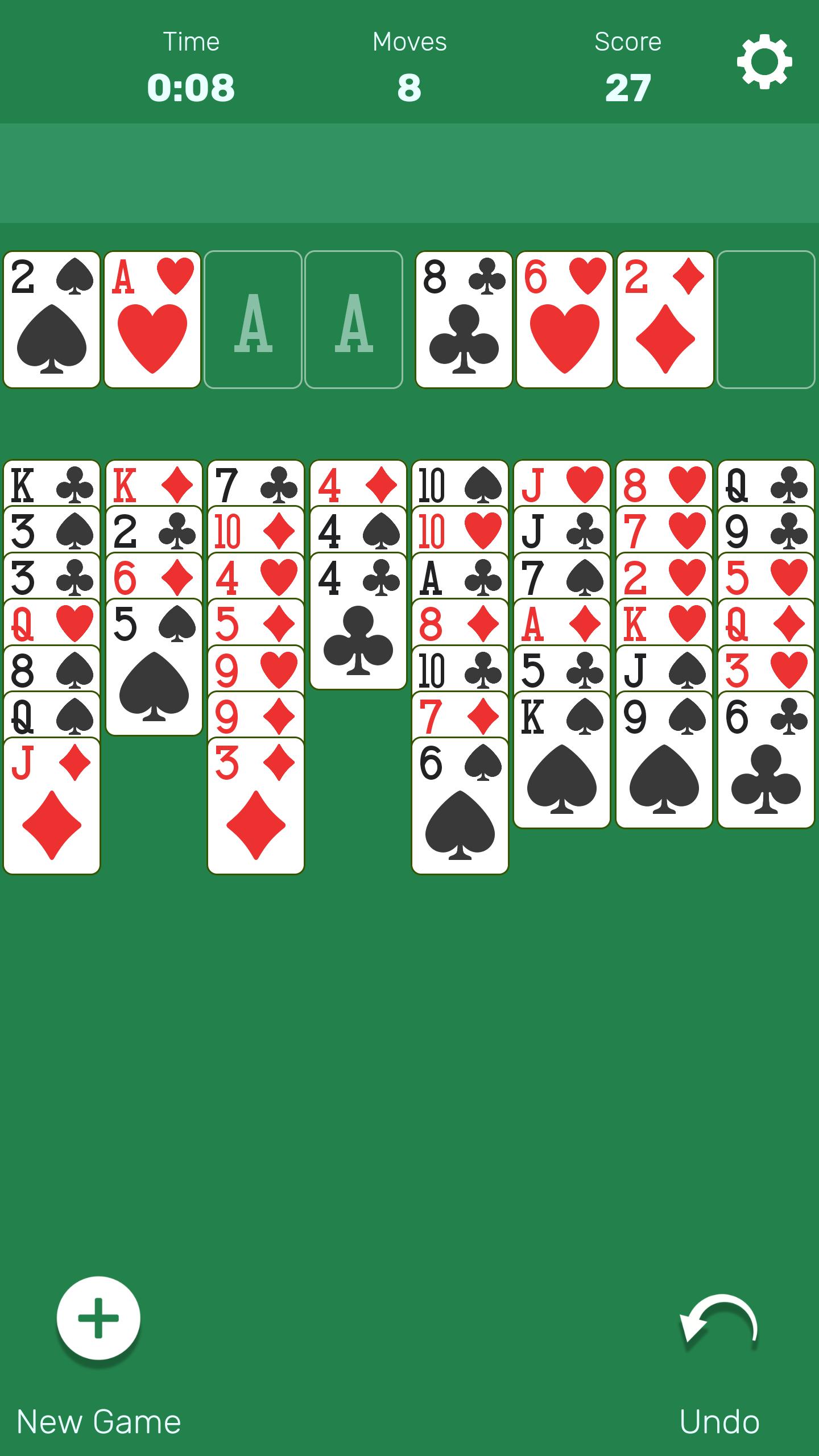 FreeCell (Classic Card Game) 1.11 Screenshot 2