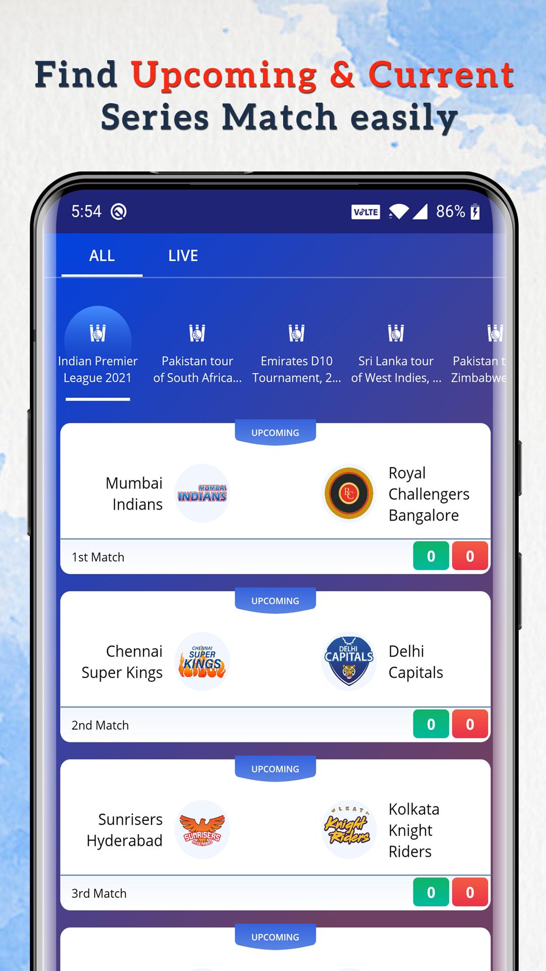Star Cricket Line Guru IPL Scores 2021 1.0.7 Screenshot 2