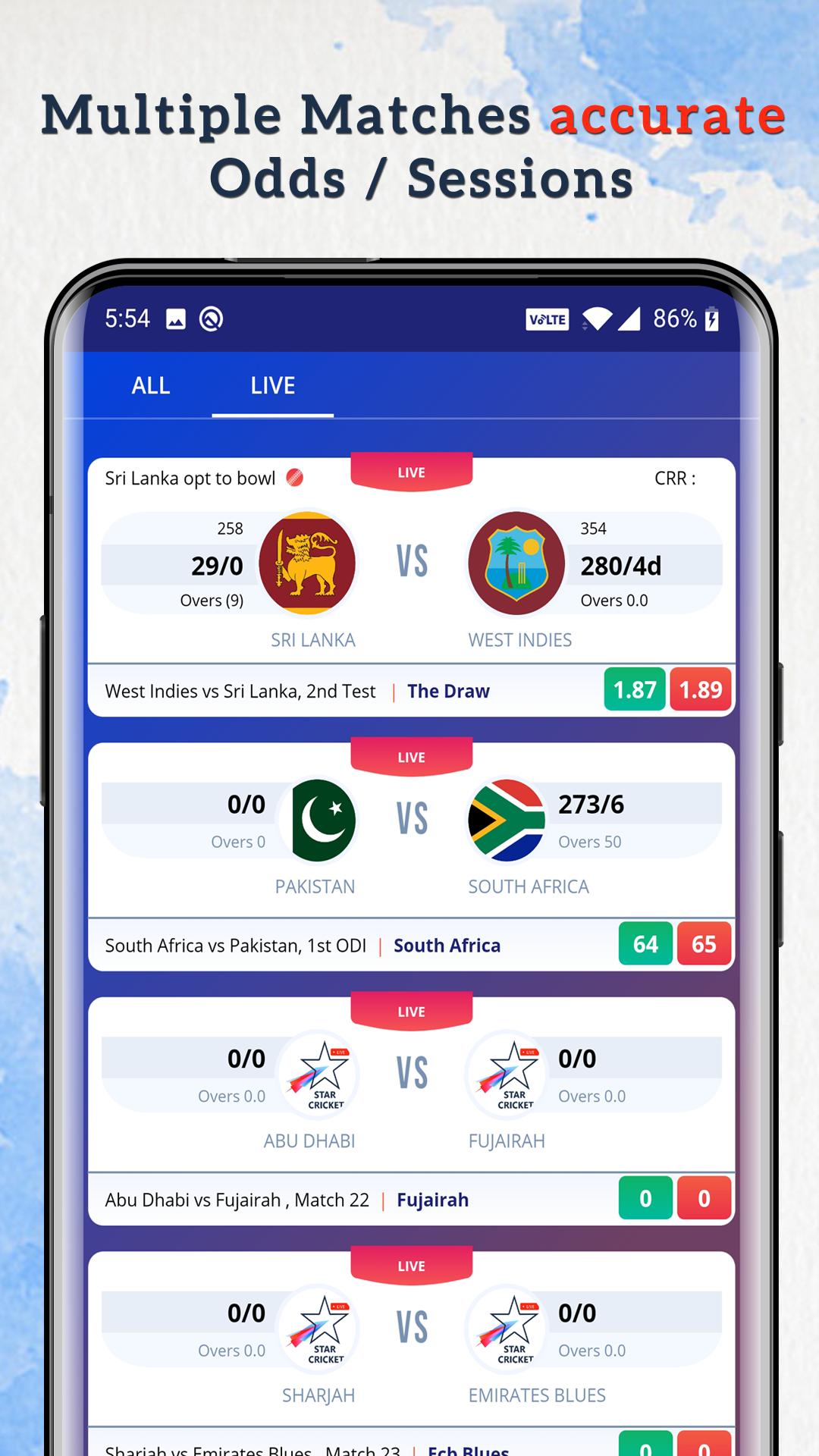 Star Cricket Line Guru IPL Scores 2021 1.0.7 Screenshot 3